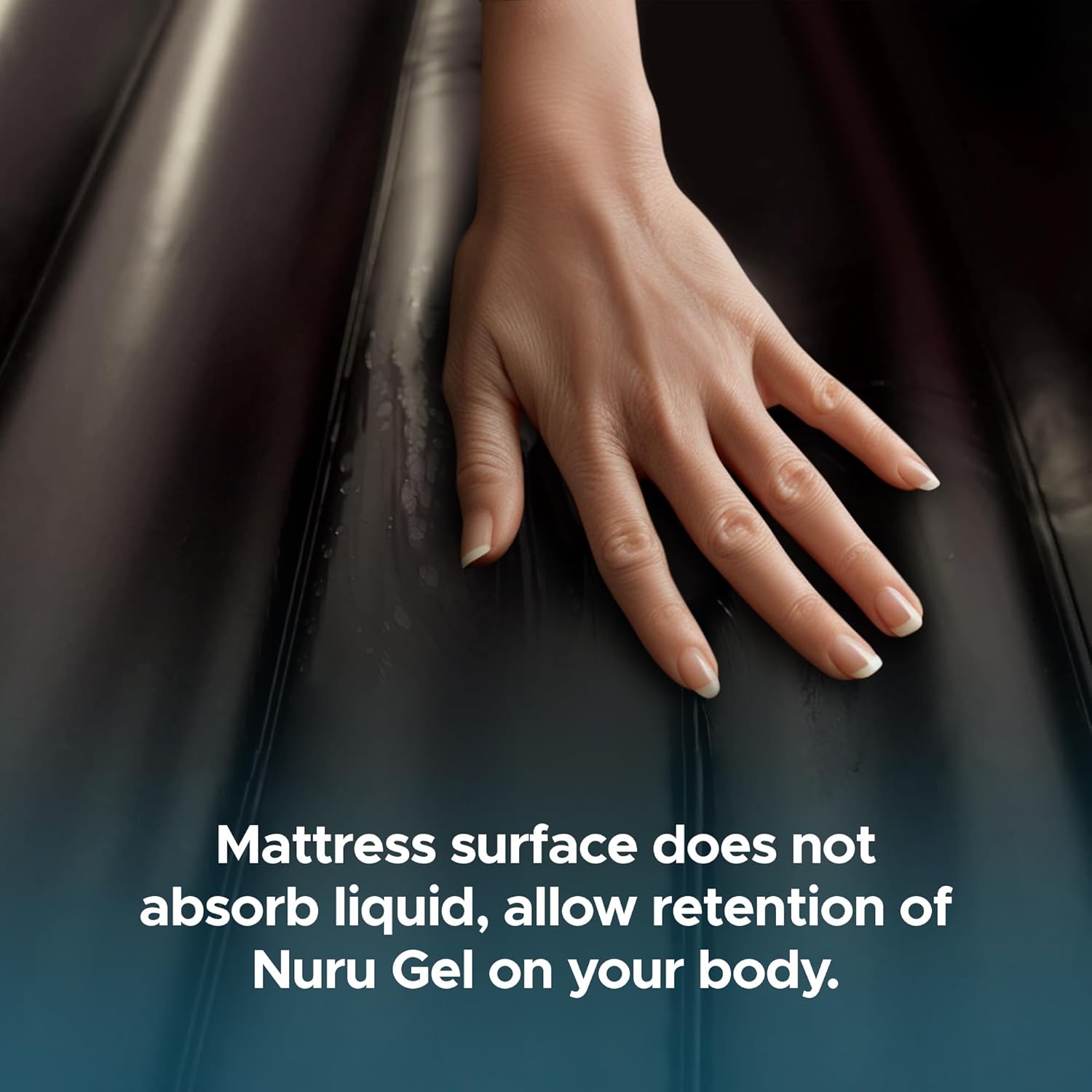 EROTICGEL Inflatable Nuru Massage Mattress 88 x 48 x 6