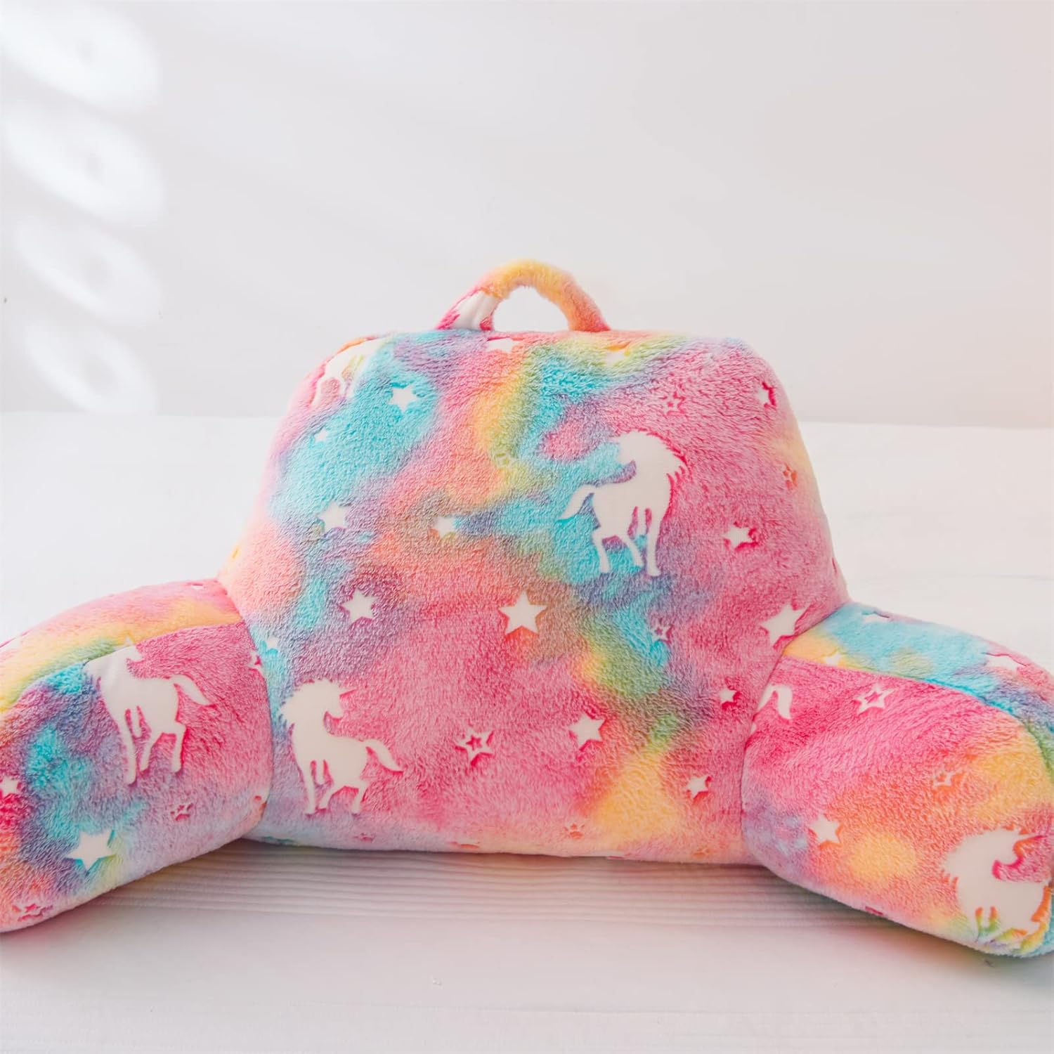 Aimuan Glow in the Dark Reading Pillow with Arms