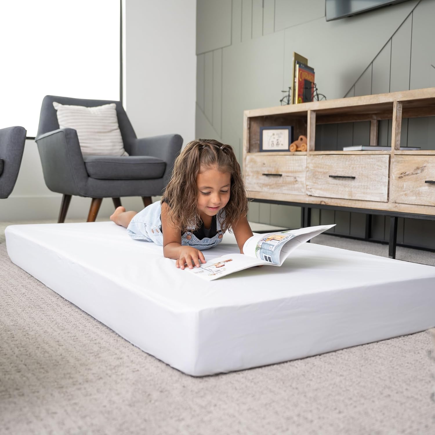 Waterproof Fitted Sheet for Toddler Nugget Beds