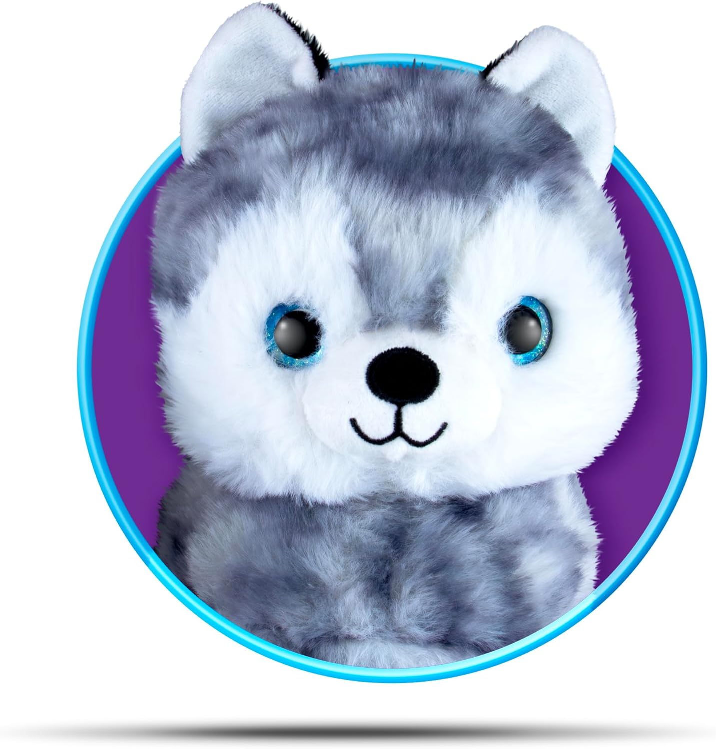 Cloudz Kids Grey Wolf Travel Neck Pillow
