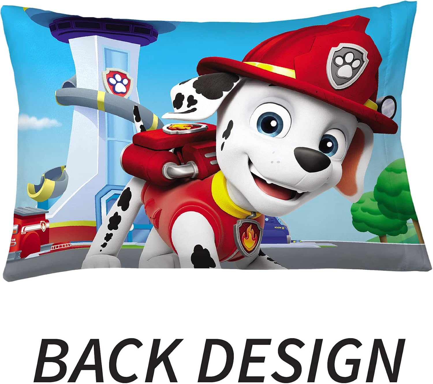 Franco Kids Reversible Microfiber Pillowcase 20x30 Paw Patrol