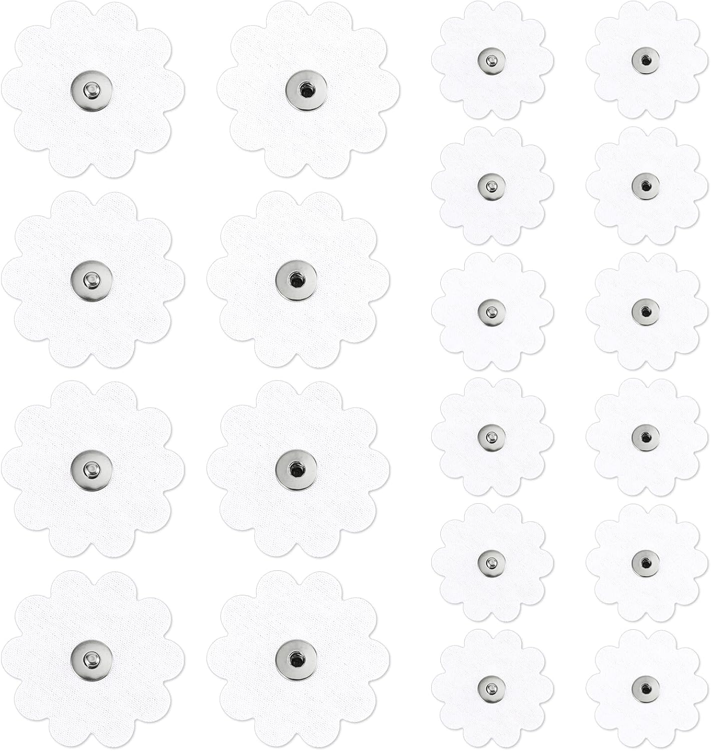 Gosknor 20pcs Flower Shaped Duvet Snaps