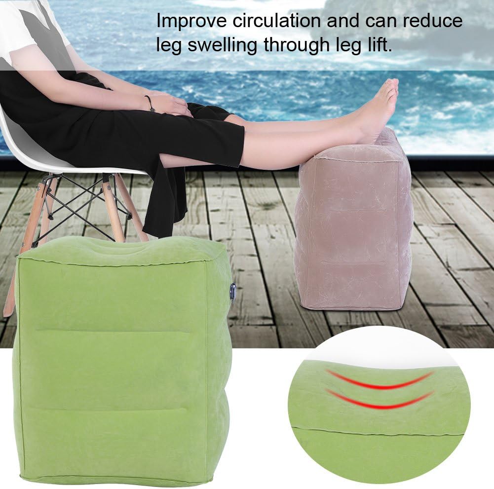 Brrnoo Inflatable Travel Foot Rest for Kids 1