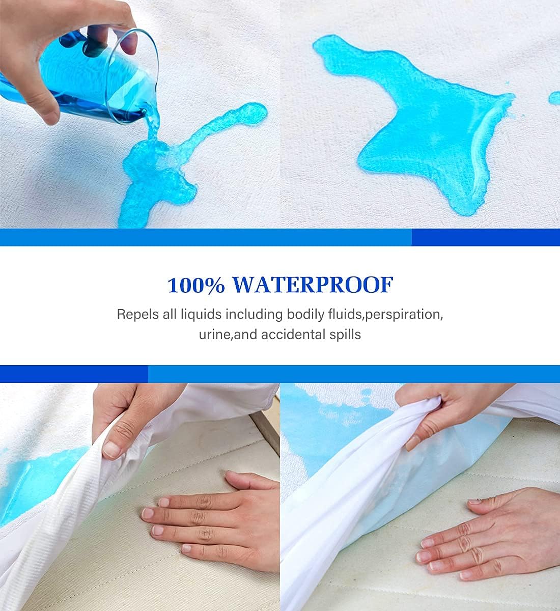 Artivestion Full Size Mattress Protector Waterproof and Breathable