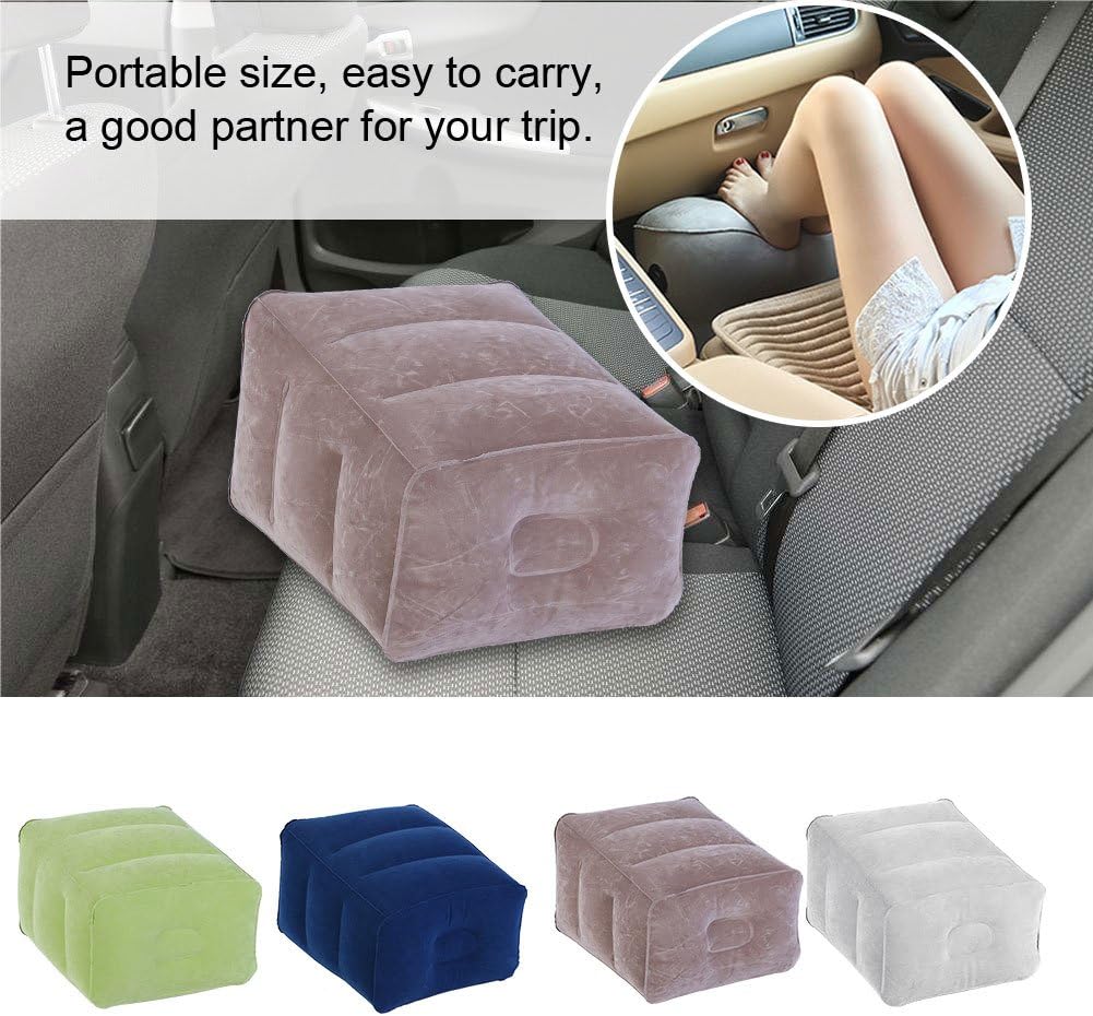 Brrnoo Inflatable Travel Foot Rest for Kids 1