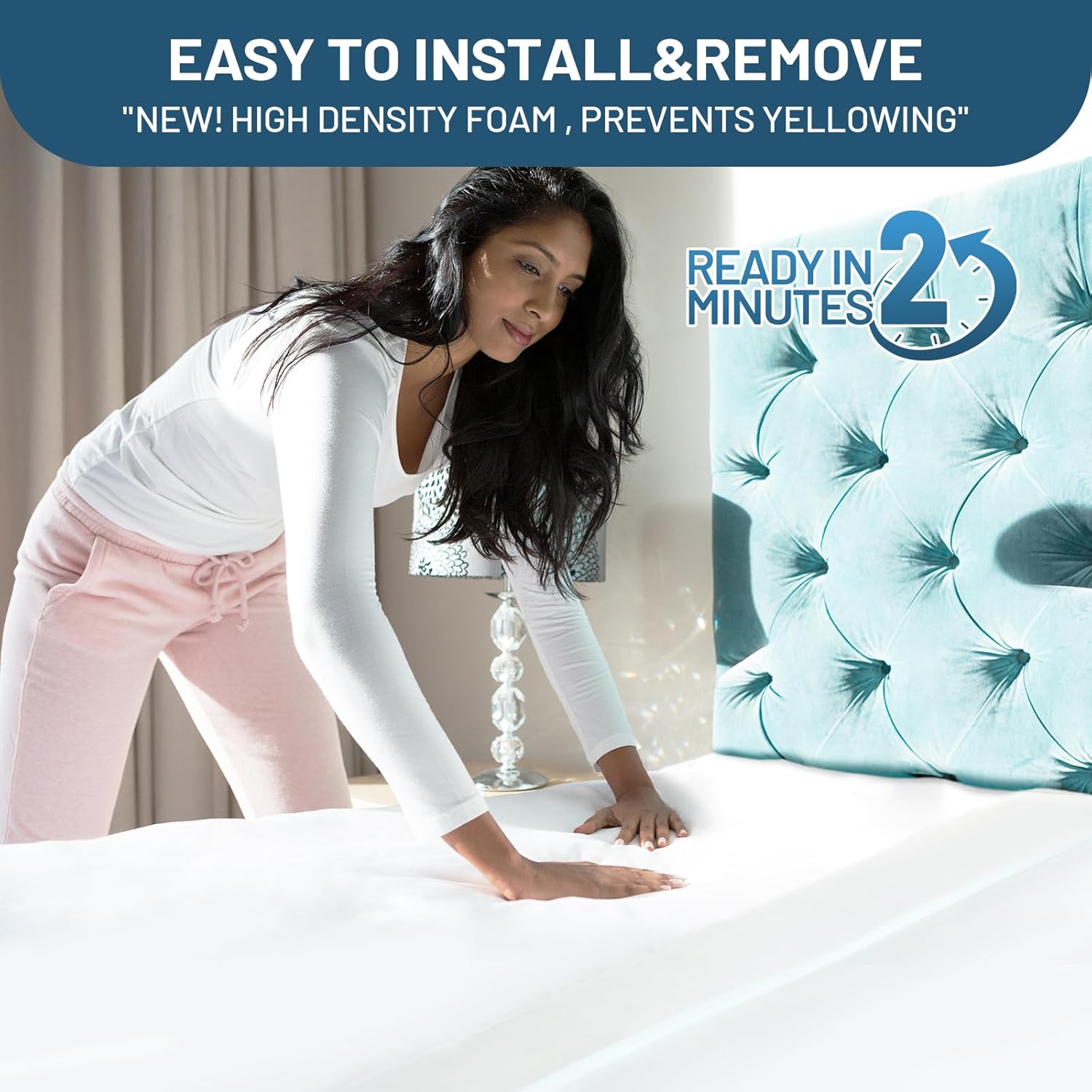 Twin to King Bed Converter Kit with Mattress Protector