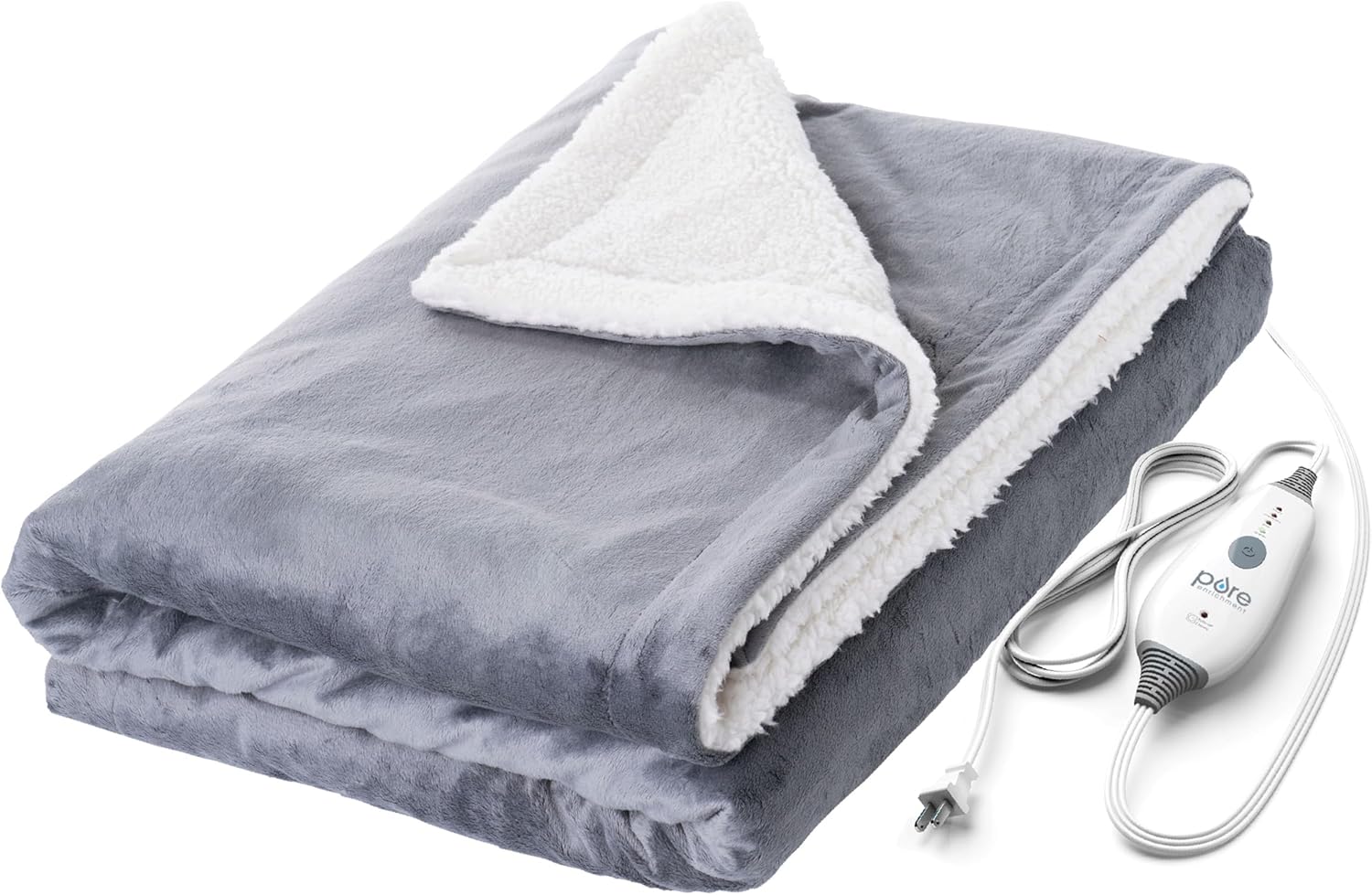 Pure Enrichment Heated Weighted Blanket 13 lbs 50x60 2-in-1