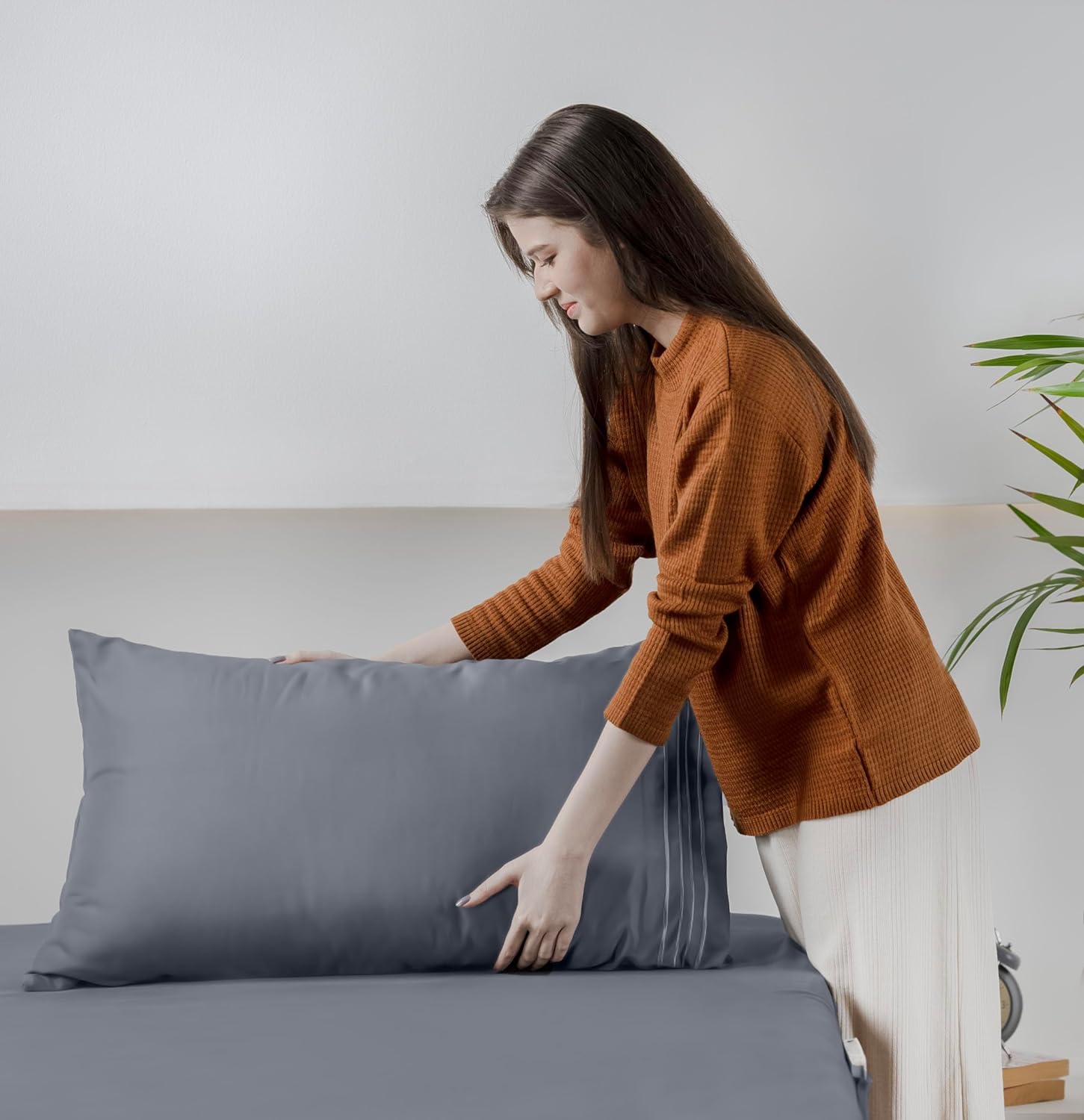 Utopia Bedding King Sheet Set - Grey 4 Piece Deep Pocket Luxury Sheets