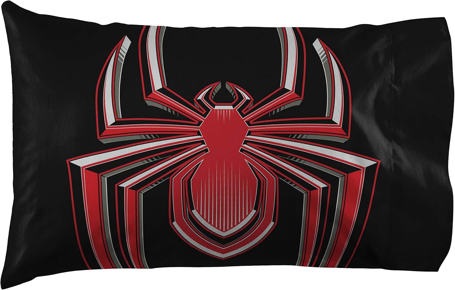 Jay Franco Marvel Miles Morales Reversible Pillowcase - Kids Super Soft Bedding