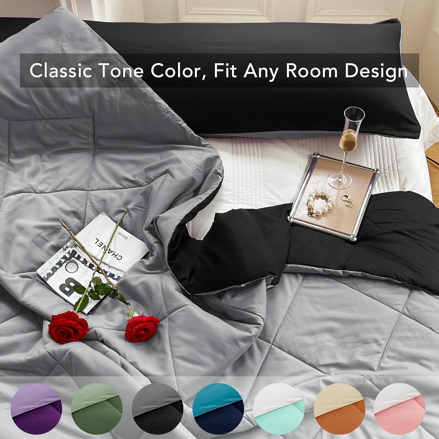 Seward Park Reversible Twin XL Comforter