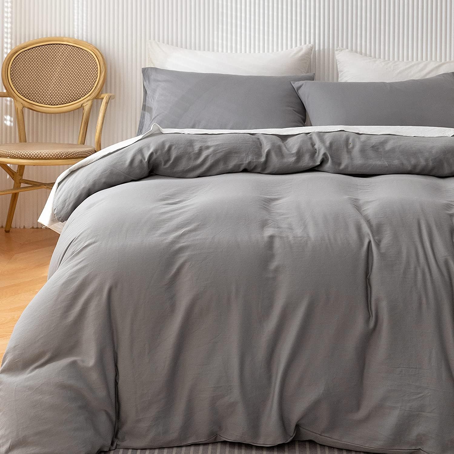 Minor Monkey 1000 Thread Count Queen Duvet Cover