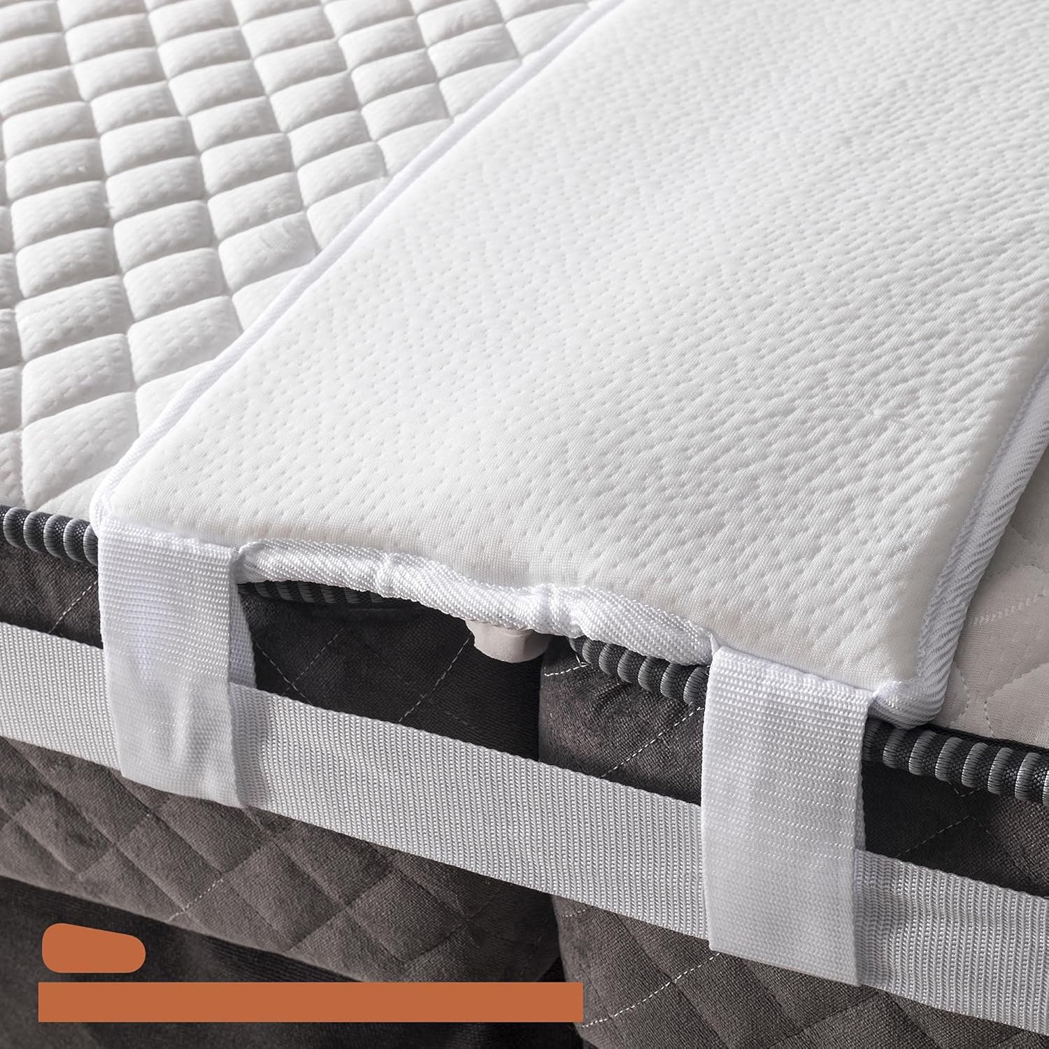 Bedia 12-Inch Bed Bridge Twin to King Converter Kit