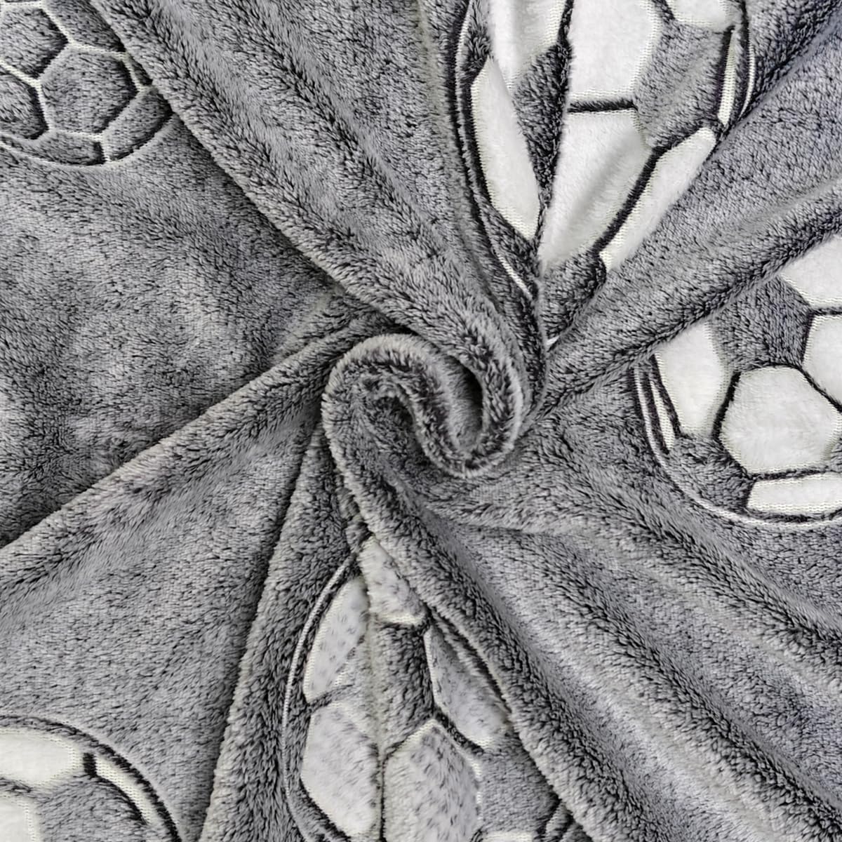 Sviuse Glow in The Dark Soccer Throw Blanket 1