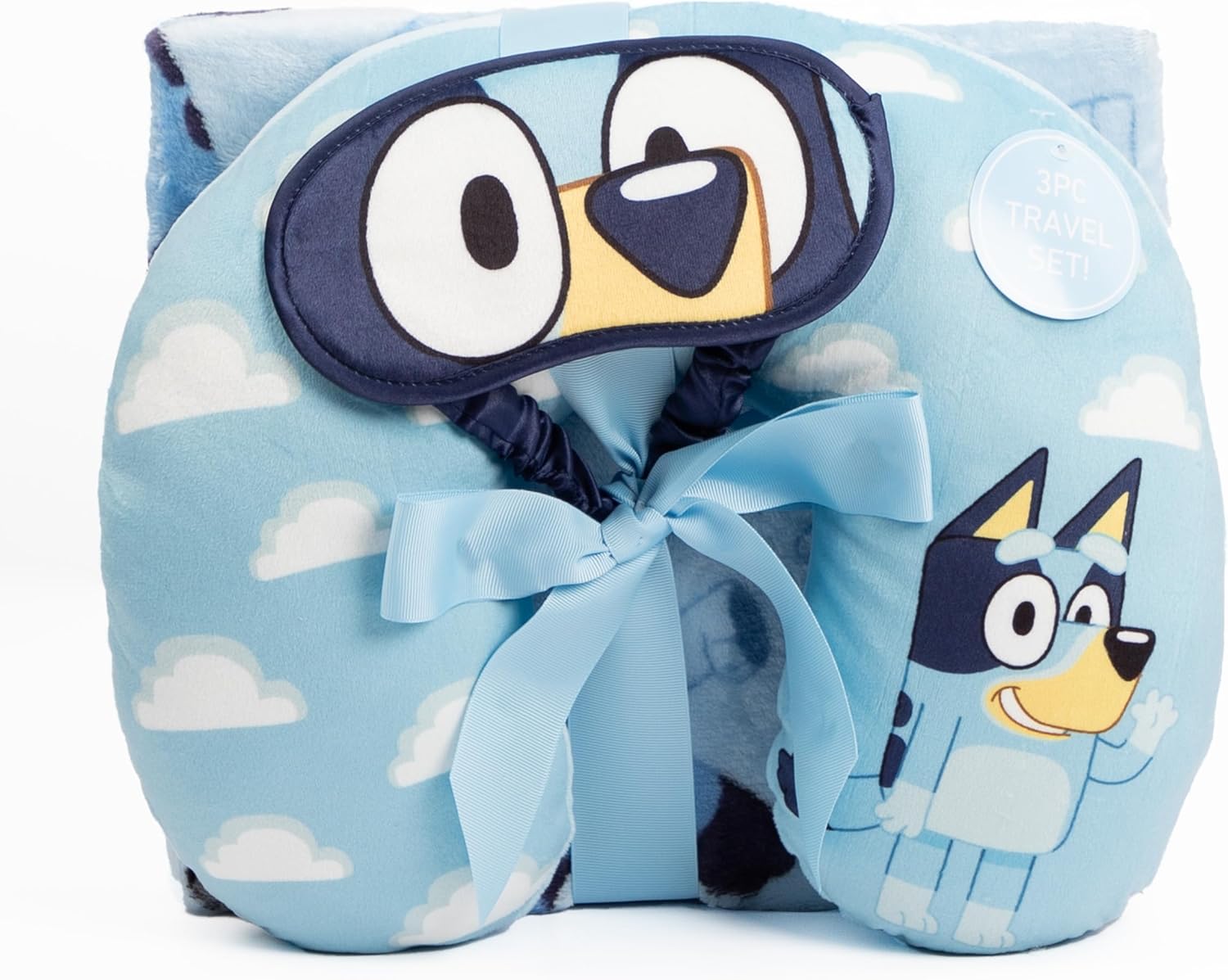 Jay Franco Bluey Kids Travel Set - 3 Piece