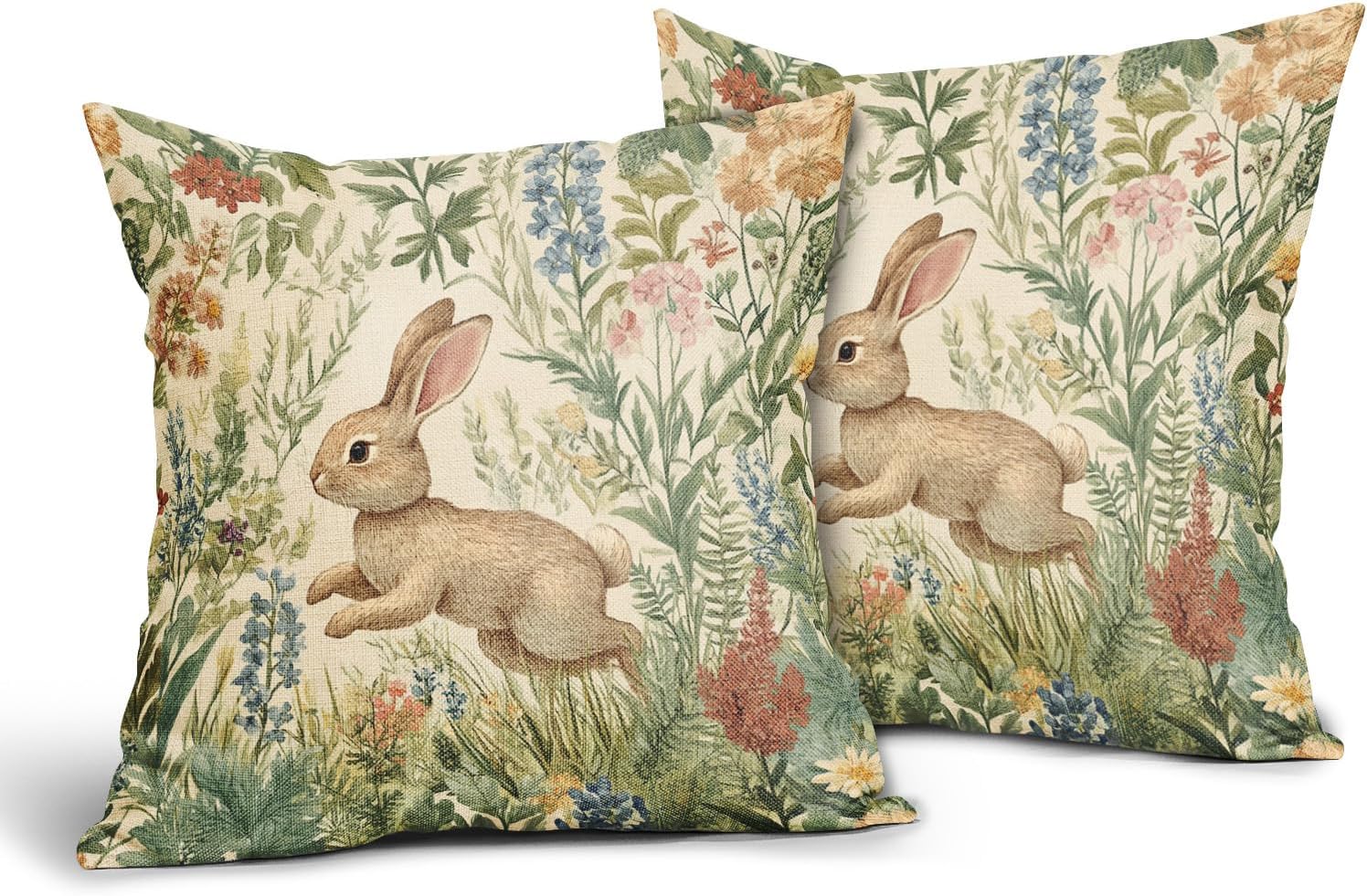 AmplePisce Spring Pillow Covers Set of 2 16x16 Inch