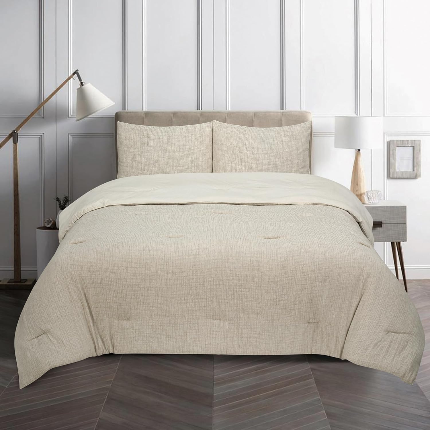 ROYALE LINENS Printed Duvet Cover Set FullQueen