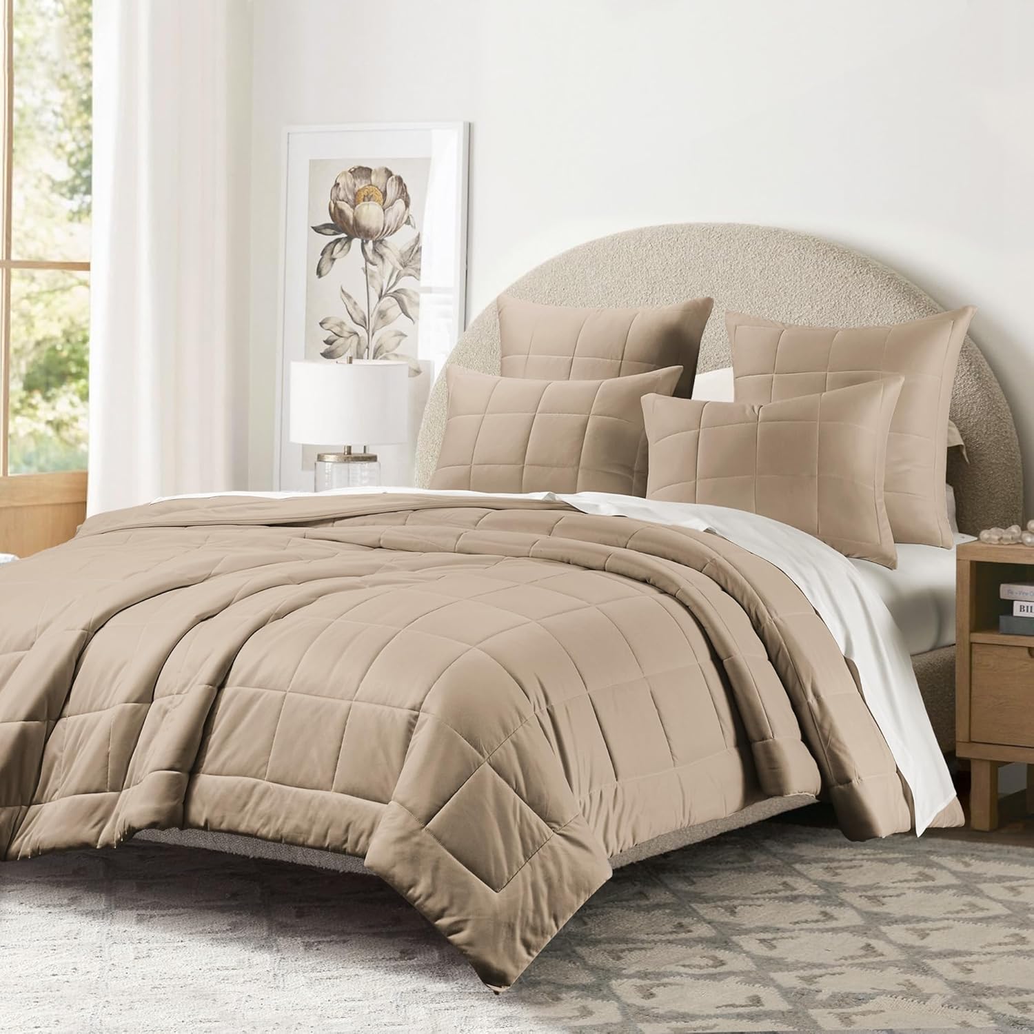 Wonderful Cooling Comforter Queen - Soft Breathable Blanket