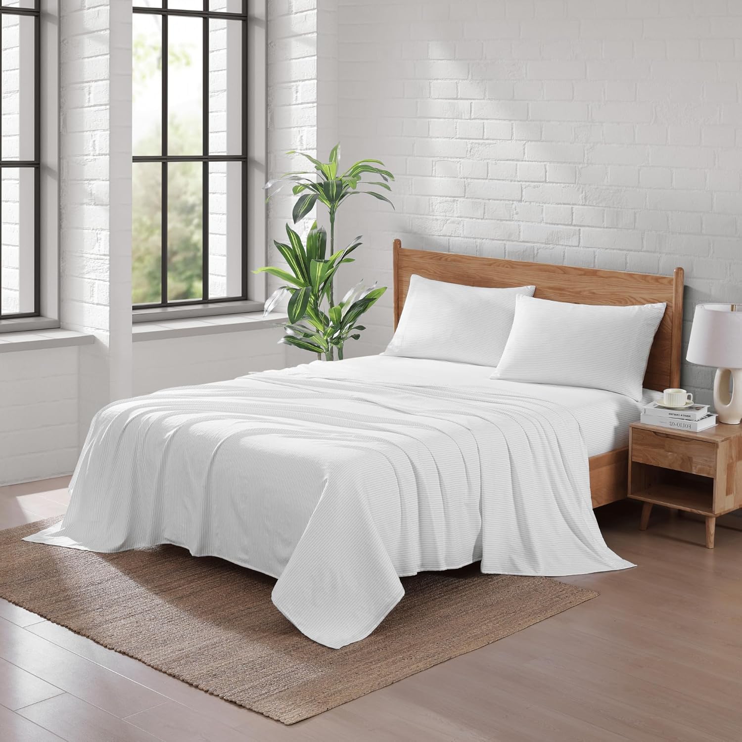 Casa Platino Twin Sheets Set 3 Piece Soft Breathable