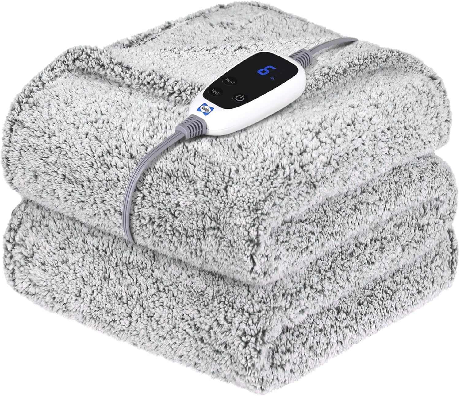 Sealy Heated Throw Blanket 50x60 with 6 Heating Levels