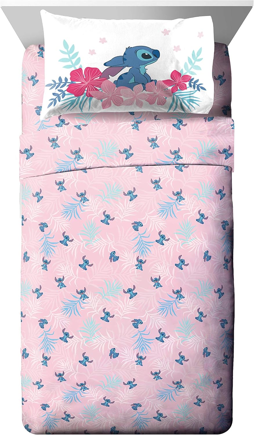 Jay Franco Disney Lilo Stitch 7 Piece Bed Set