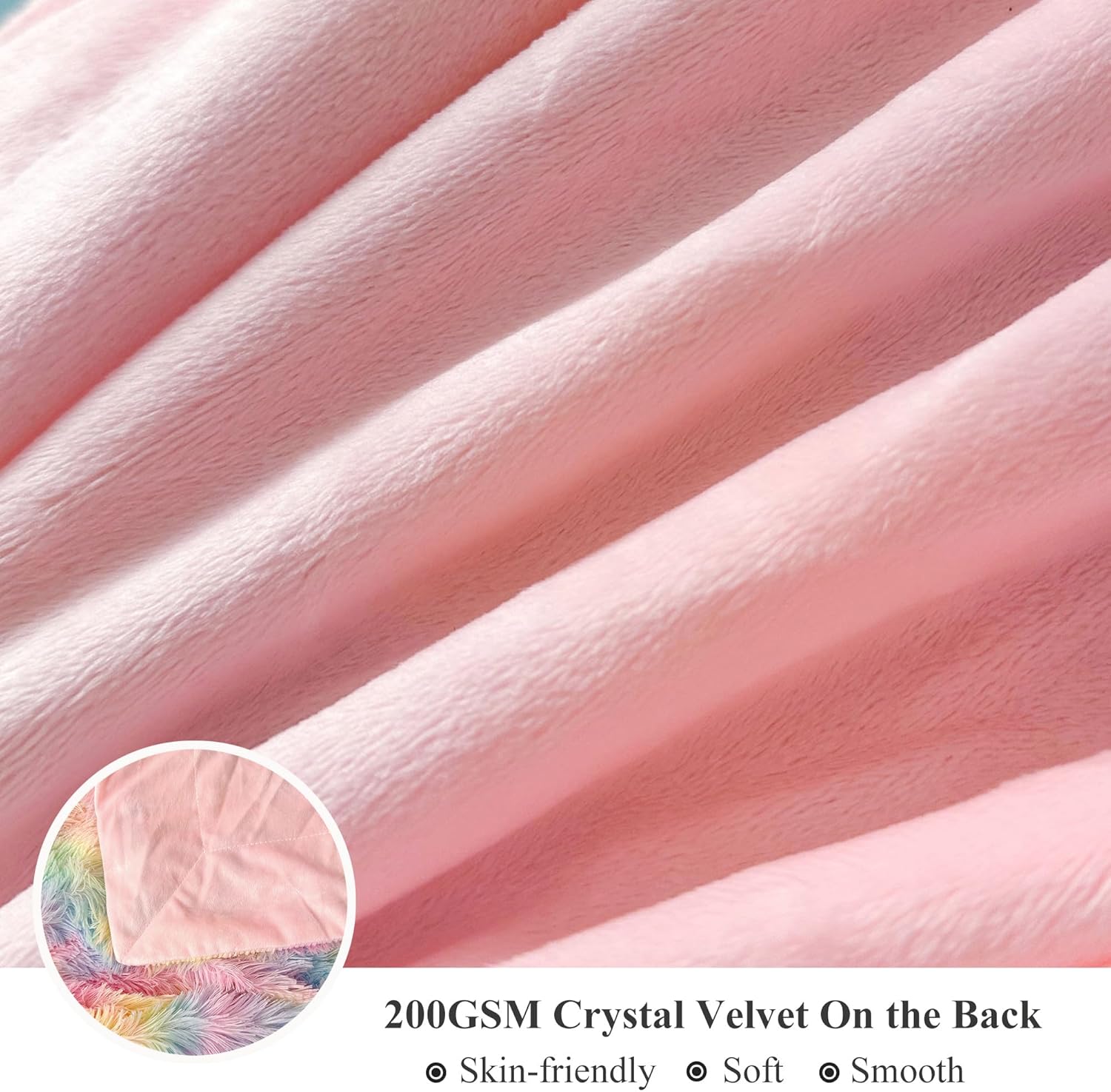 XeGe 3 Piece Soft Fluffy Throw Blanket Set 1