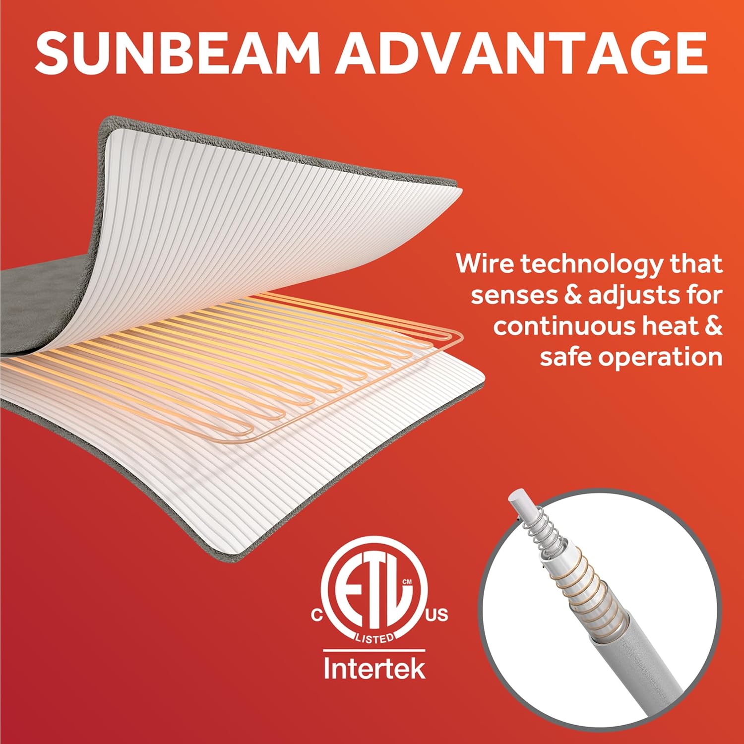 Sunbeam Royal Luxe Heated Blanket Full Size