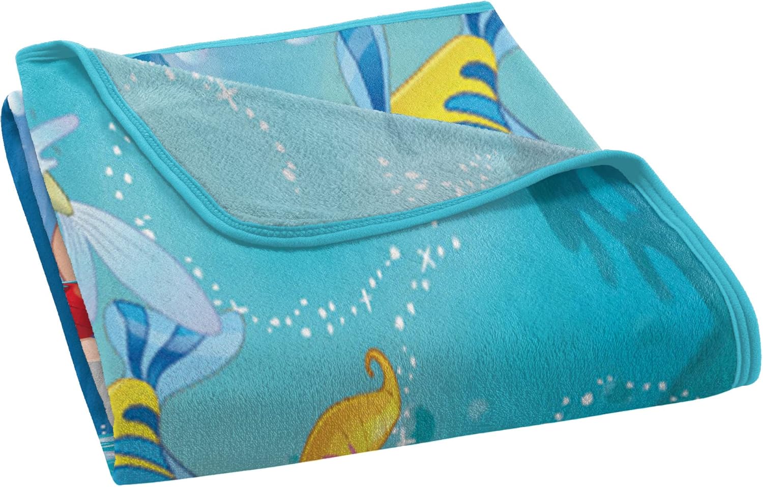 Northwest Little MermaidAriel Micro Raschel Throw Blanket 46x60