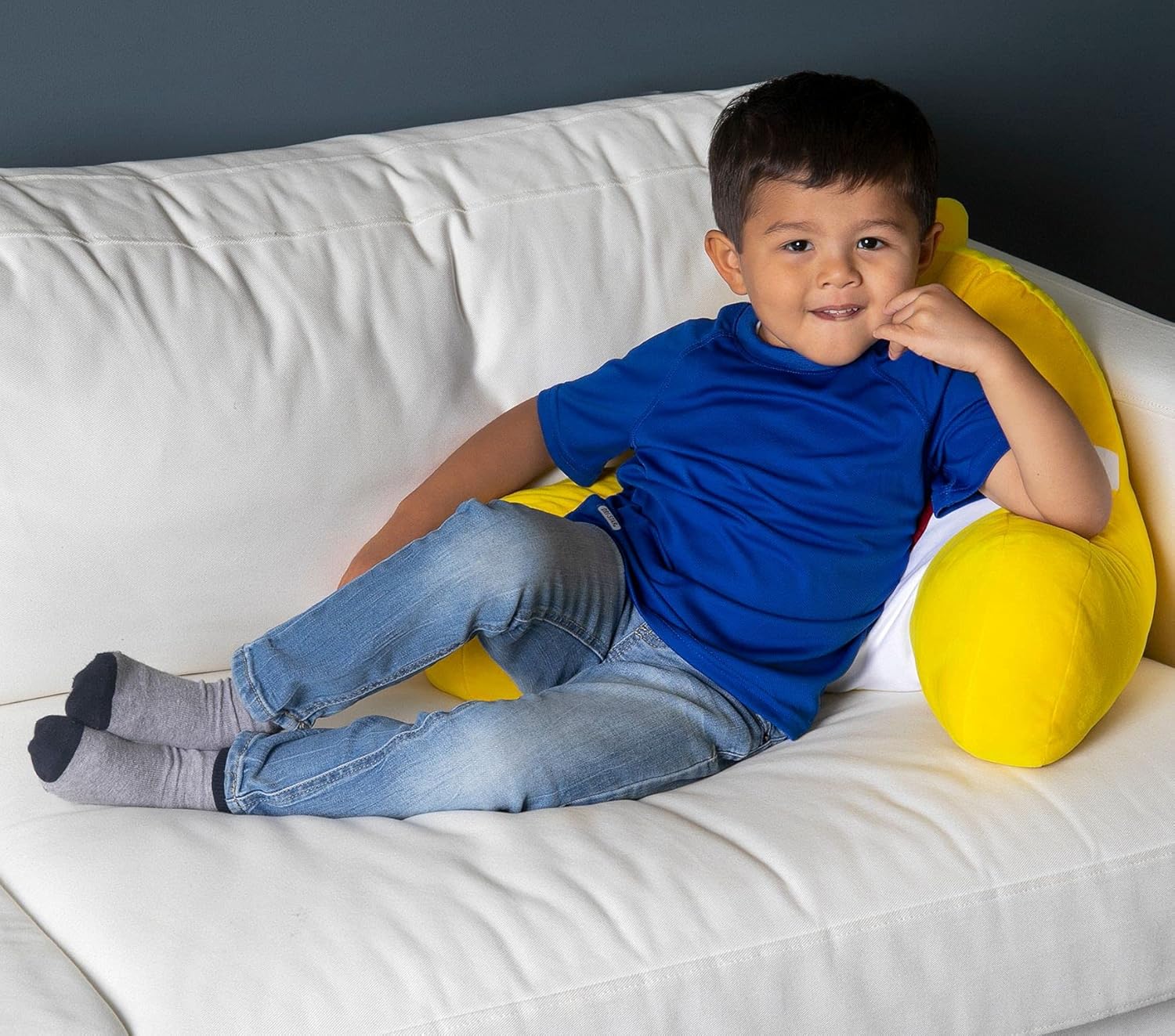 Baby Shark Kids Back Resting Pillow for Reading and TV