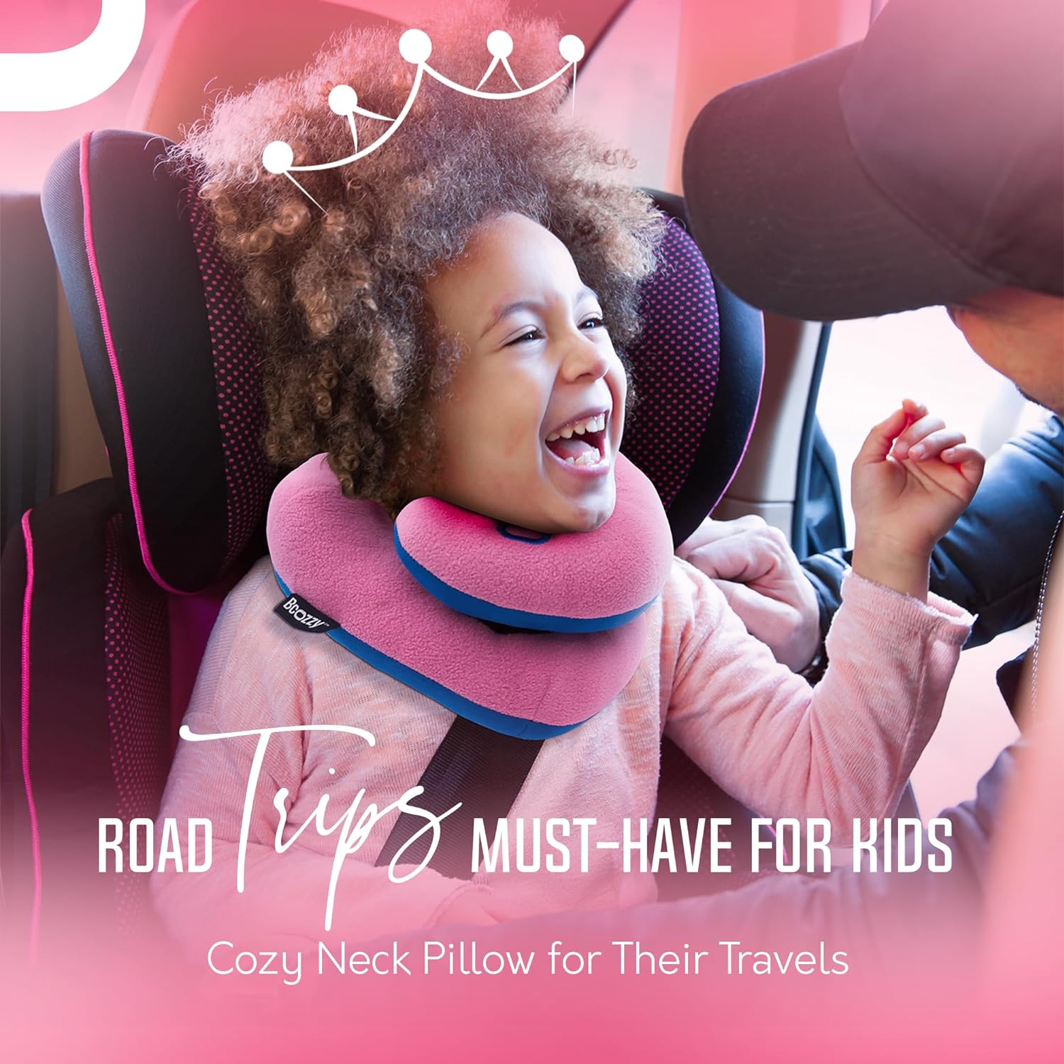 BCOZZY Kids Travel Neck Pillow - 3-7 YO