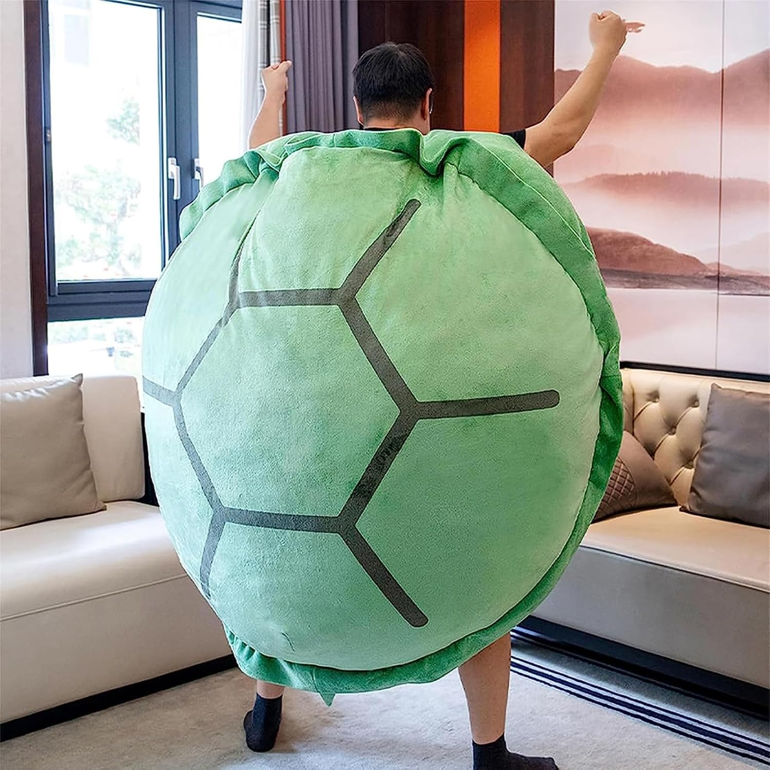 Wearable Turtle Shell Pillow for Adults