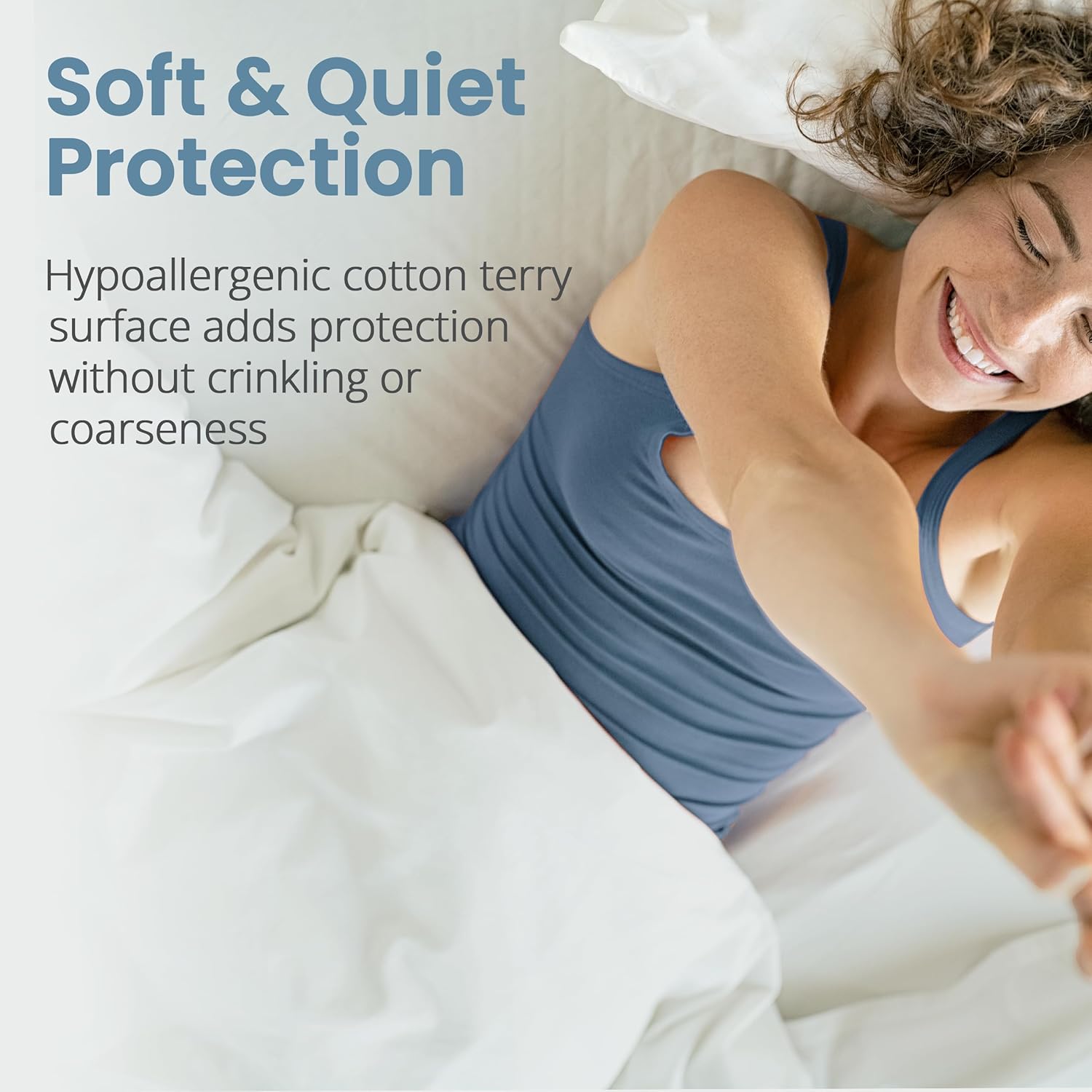 SafeRest Waterproof Twin XL Mattress Protector 1
