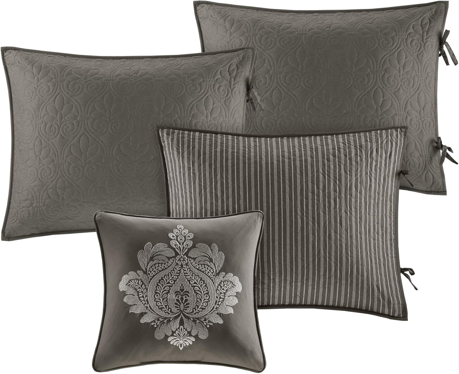 Madison Park Reversible Daybed Cover Set - 6 Piece with Shams and Bedskirt