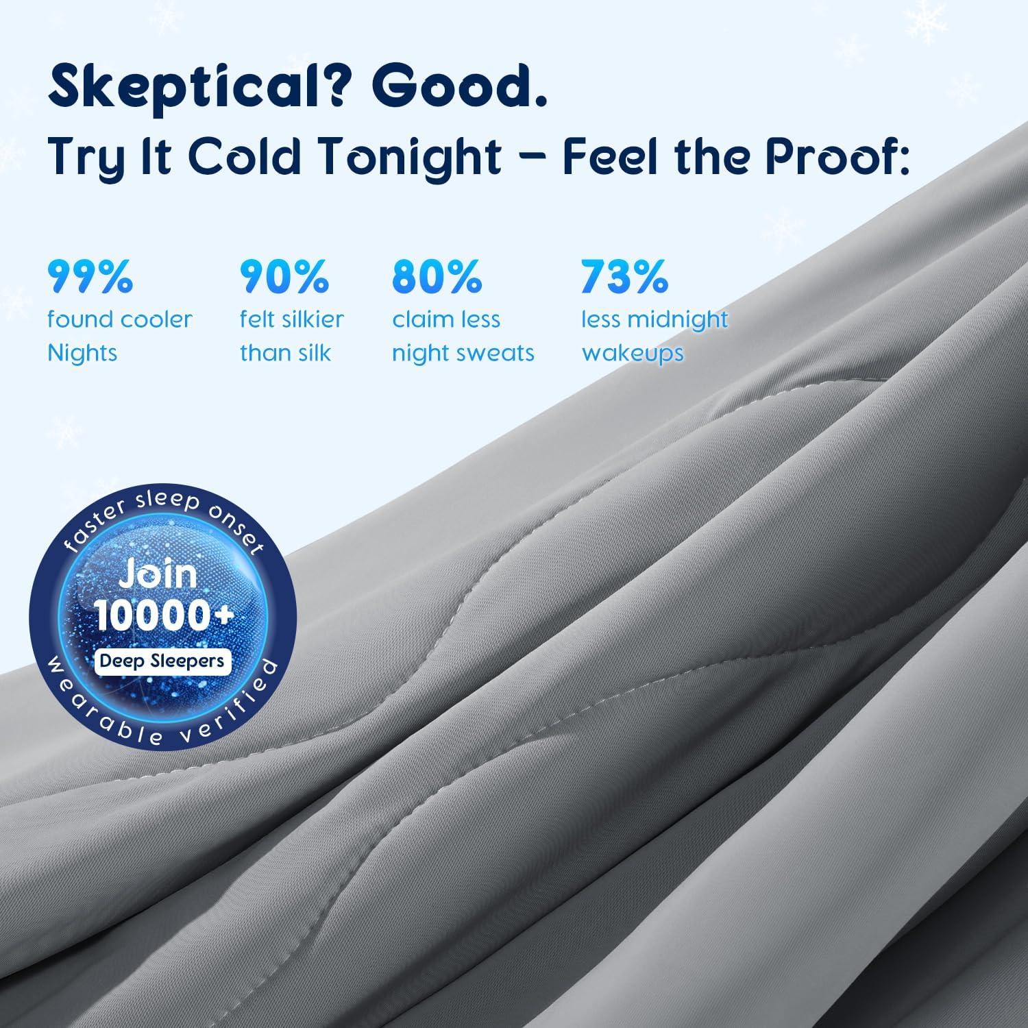 Gehtmnl Cooling Comforter for Hot Sleepers