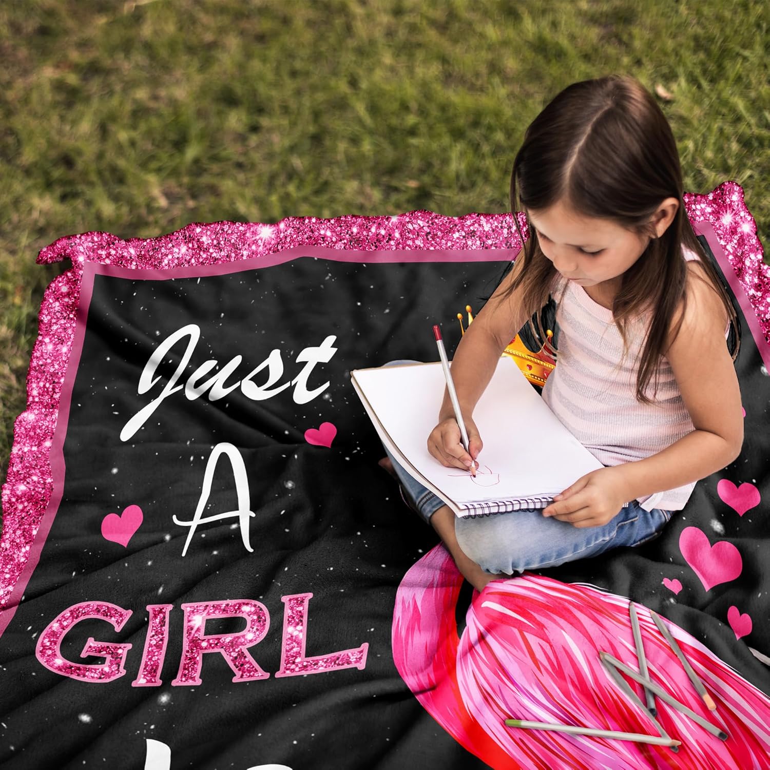 Amonee-YL Flamingo Blanket 50X60 for Kids 1