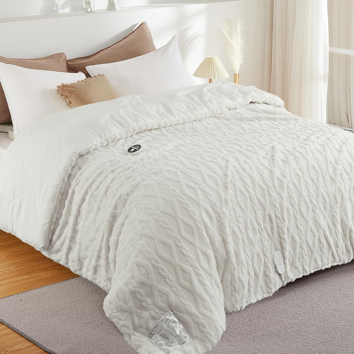STARBEDIA Heated Comforter Blanket Queen Size