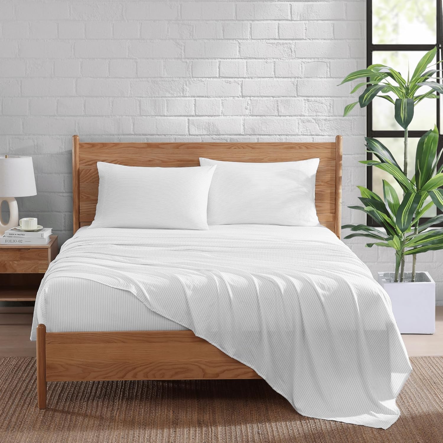 Casa Platino Twin Sheets Set 3 Piece Soft Breathable