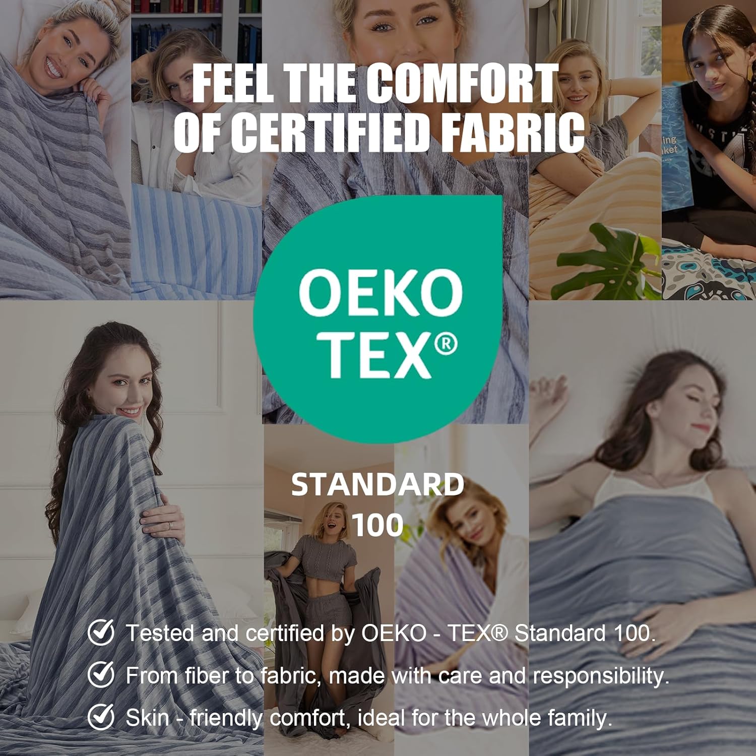 Ailemei Direct Cooling Throw Blanket 50x70 Inch Double Sided