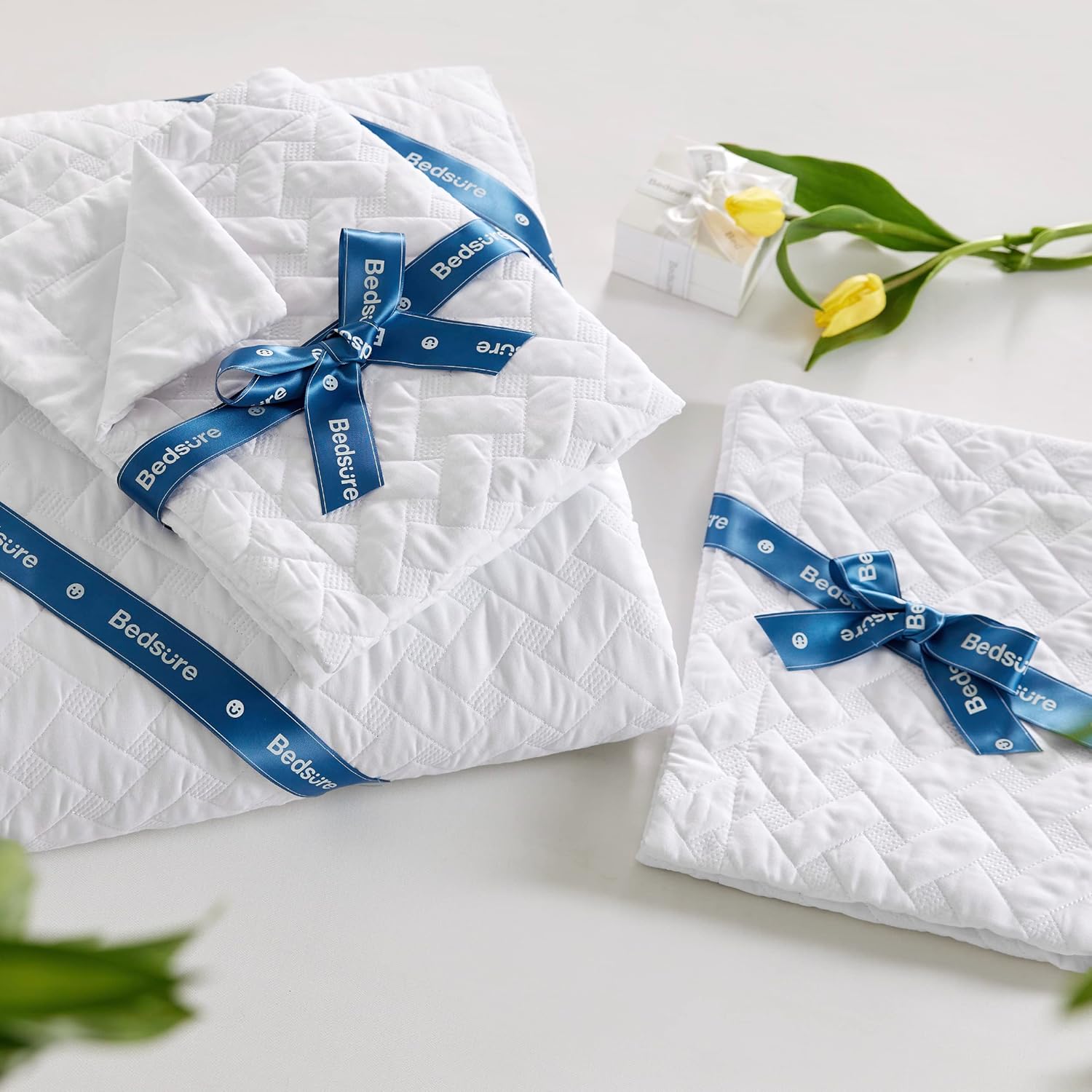 Bedsure King Size Quilt - Lightweight with Basket Weave Pattern