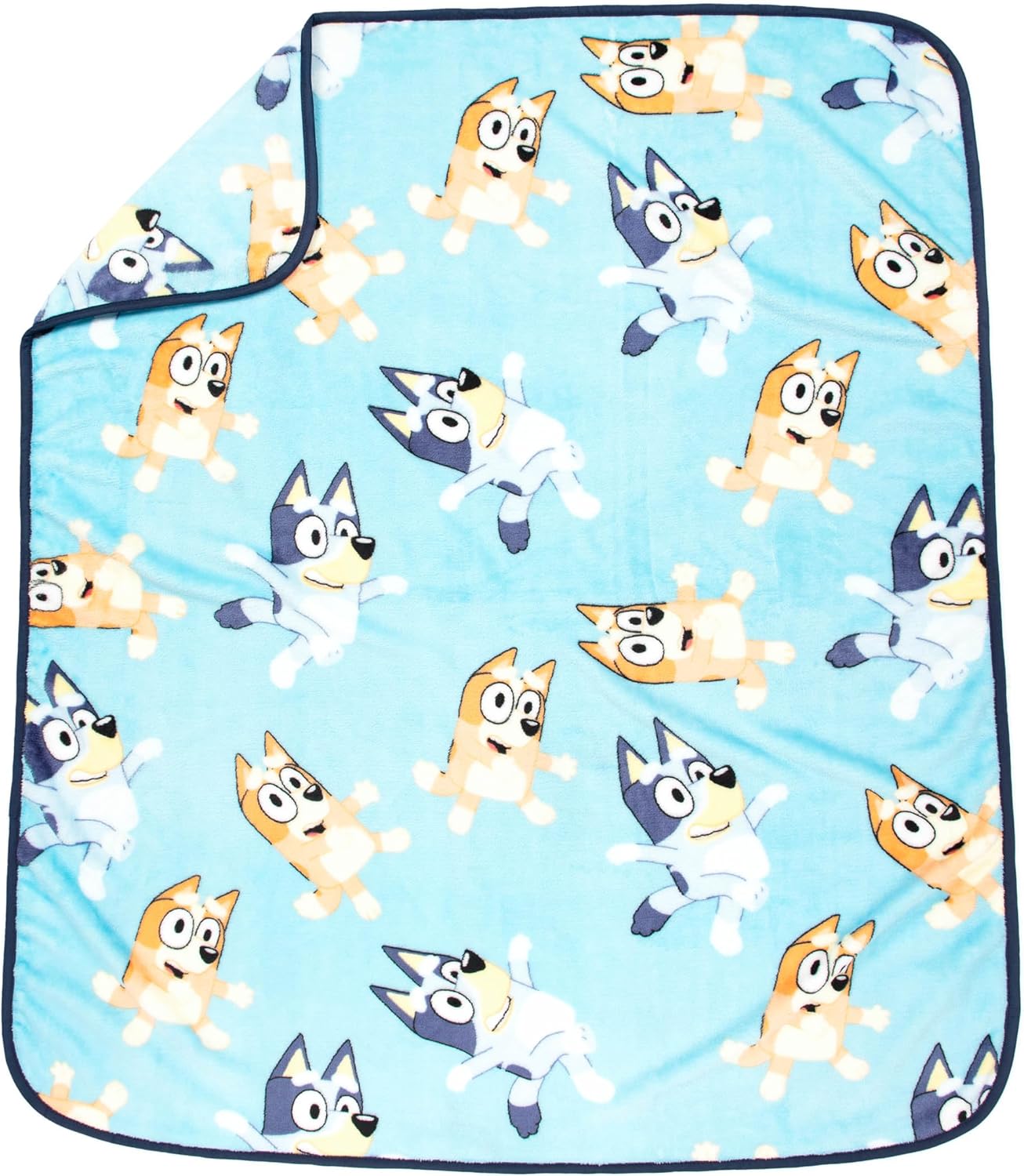 Jay Franco Bluey Plush Pillow Throw Blanket Set