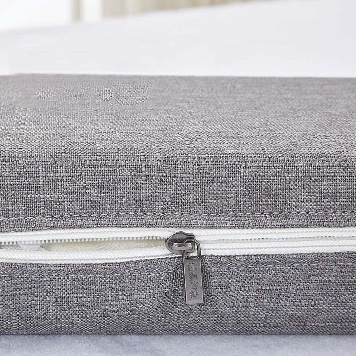 Headboard Pillow Bed Gap Filler with Removable Cover