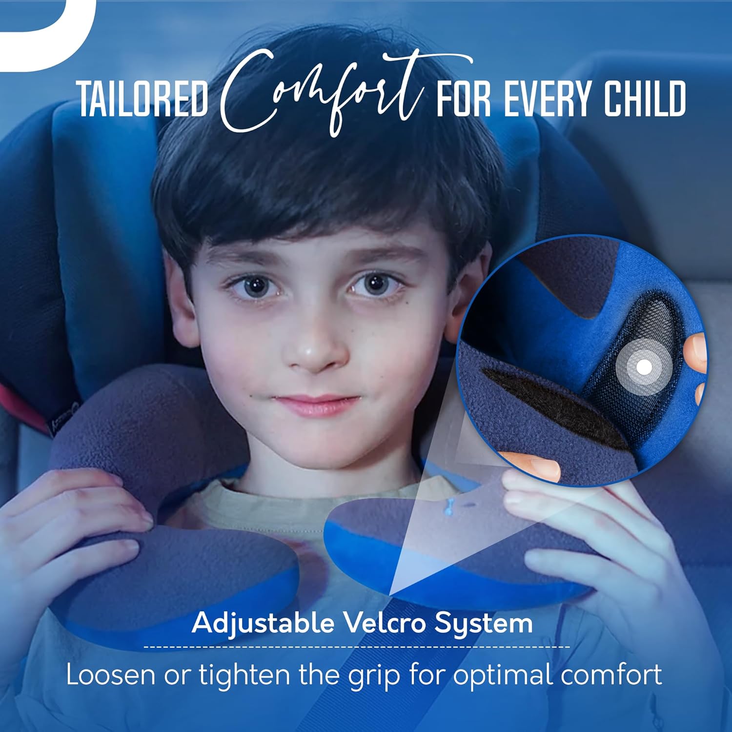 BCOZZY Kids Travel Neck Pillow - 3-7 YO