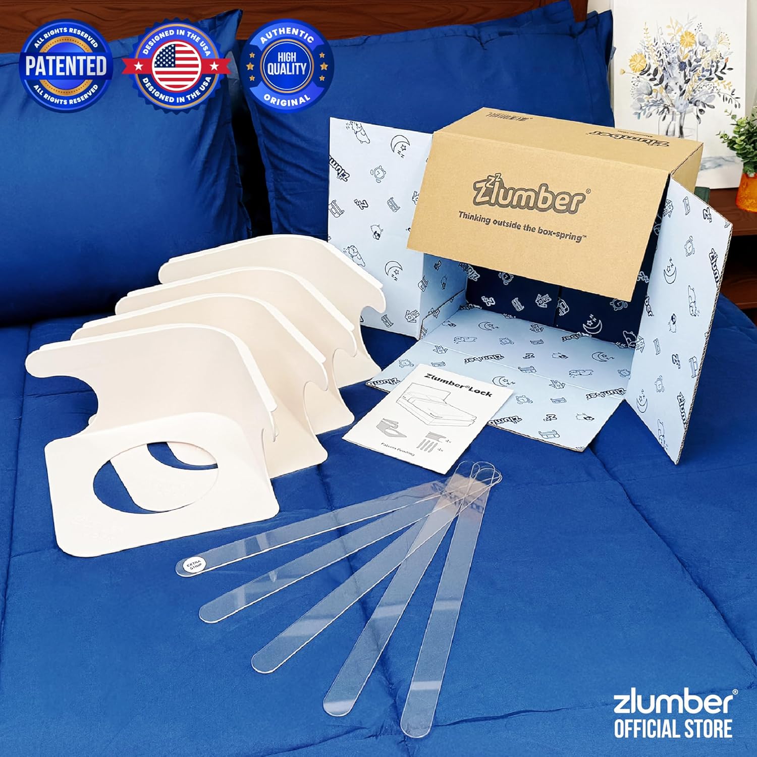 Zlumber Lock Sheet Holders - Secure All Sheet Sizes