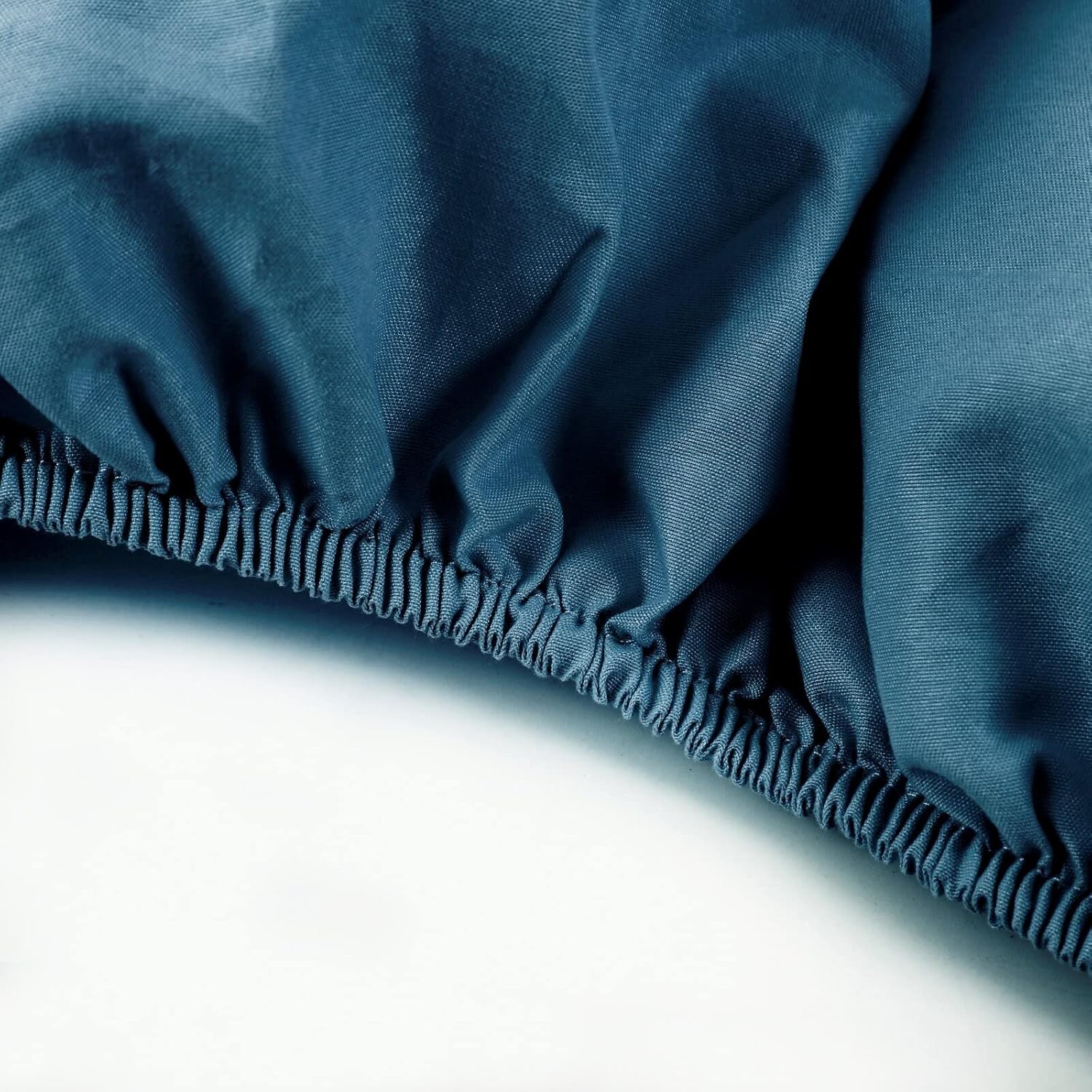 NHNHN Fitted Sheet Full Size Turquoise