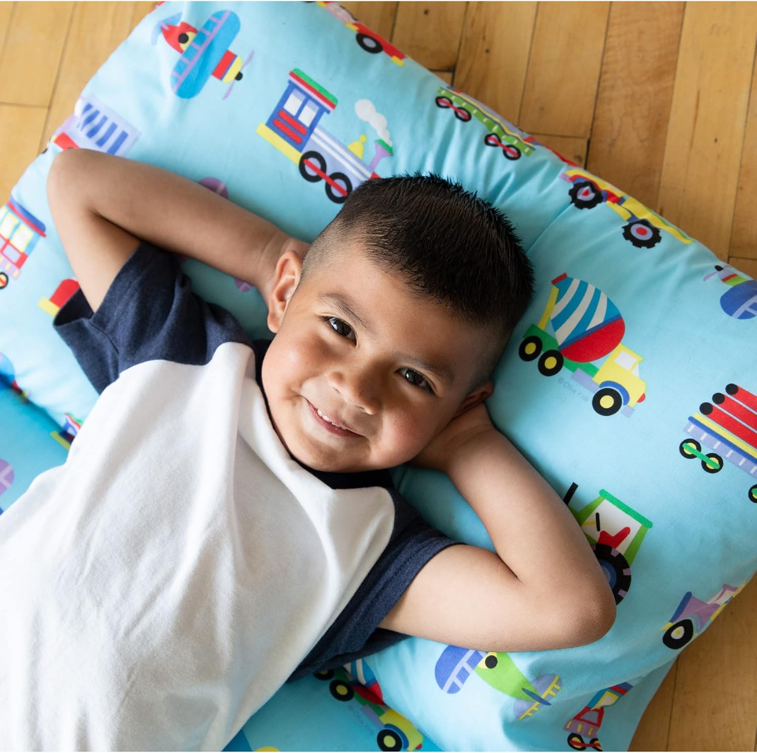 Wildkin Kids Floor Lounger Travel-Friendly Sleepover Ready Fits Standard Pillows