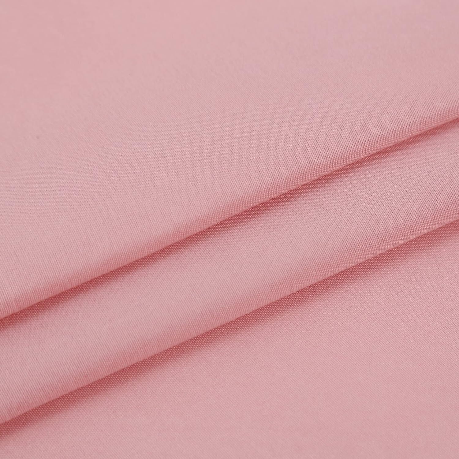NHNHN Fitted Sheet Twin Blush - Soft Microfiber - Shrinkage Fade Resistant