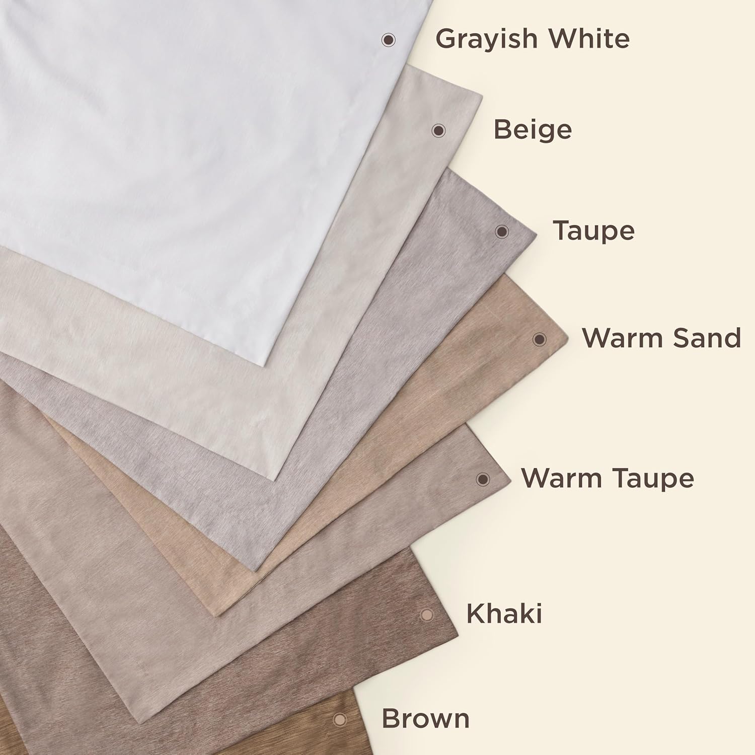 Bedsure King Comforter Set - 104x90 Beige Microfiber