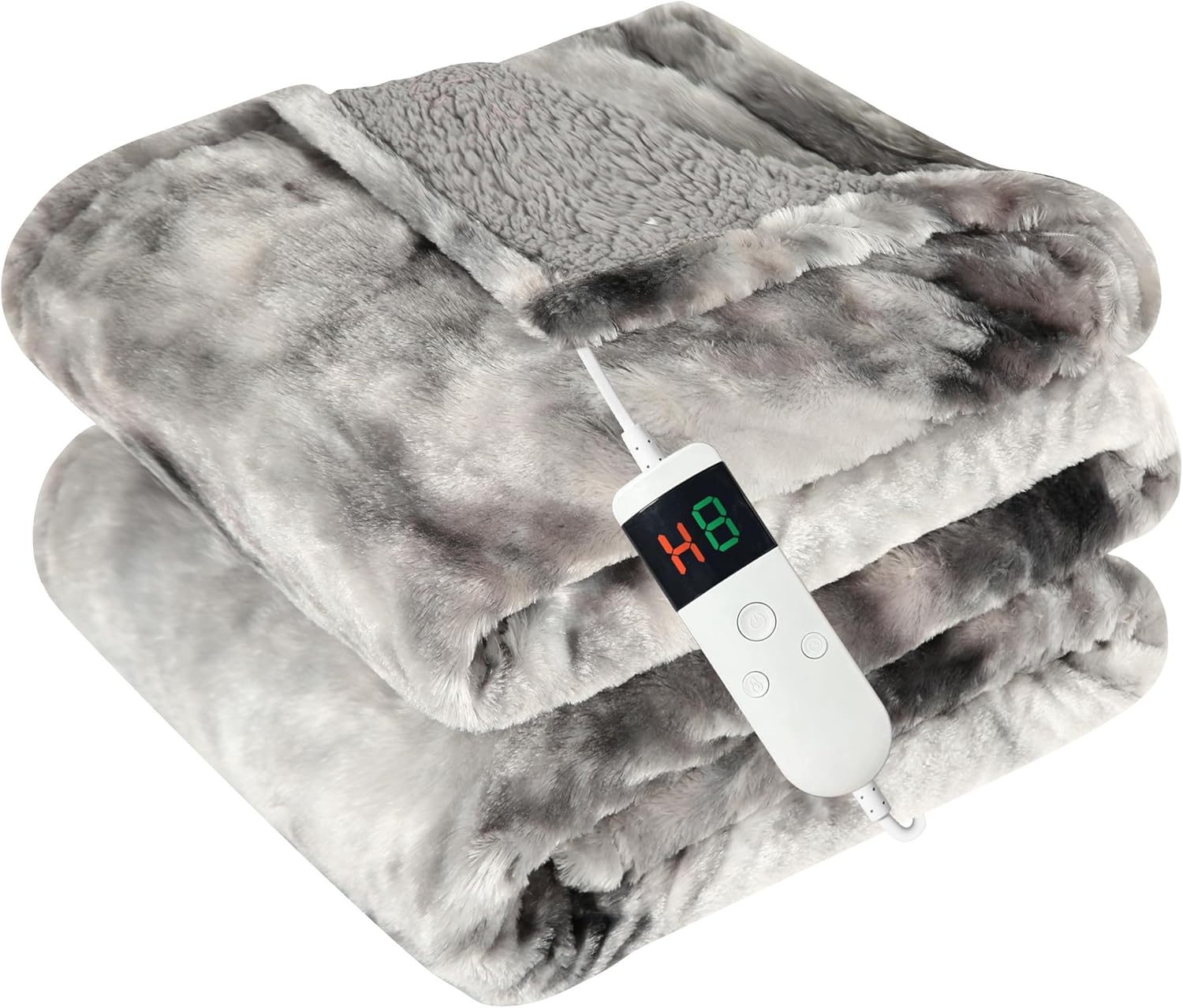 Cushious 50x60 Electric Heated Throw Blanket
