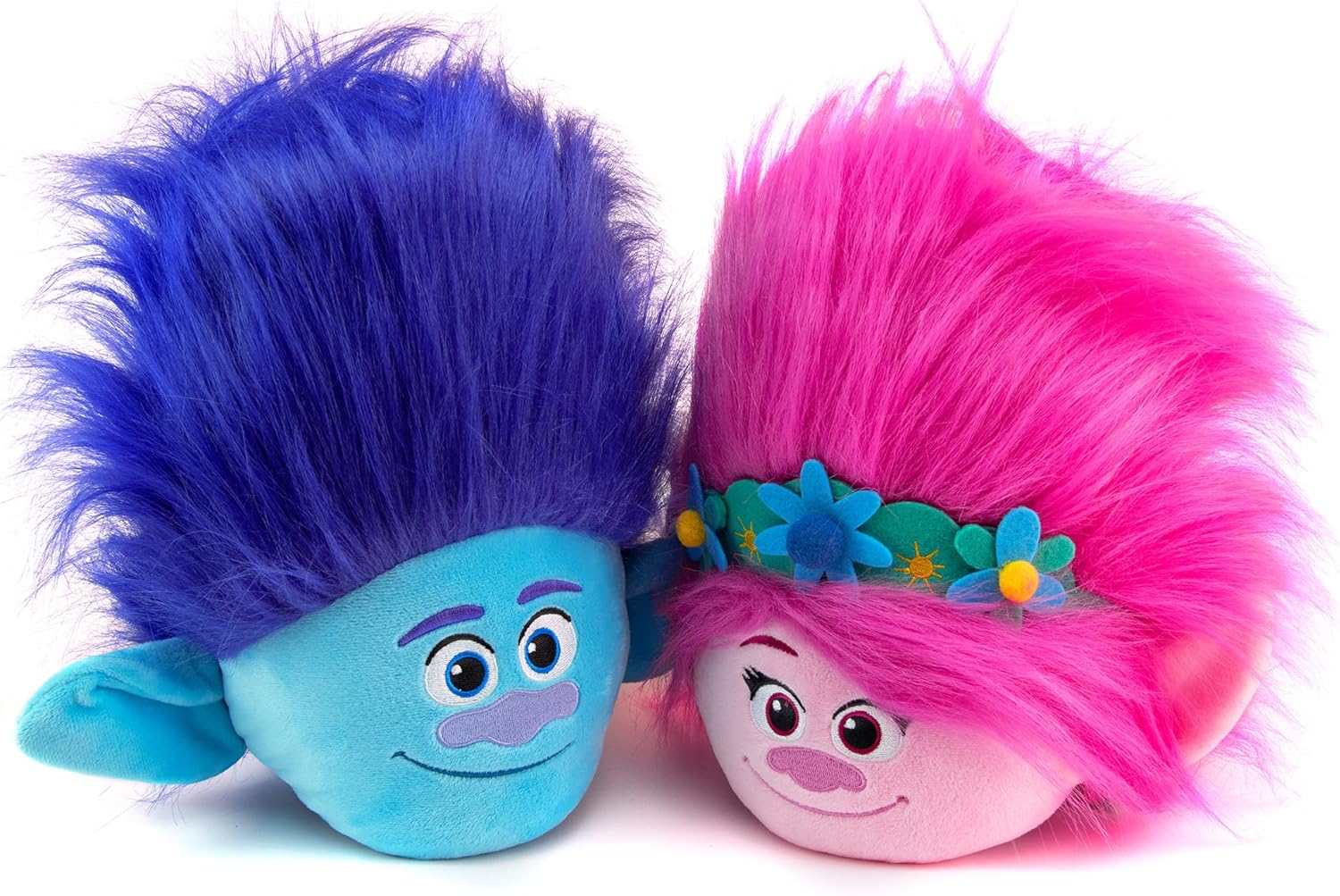DREAMWORKS TROLLS Armrest Buddy Travel Pillow with Blanket - Queen Poppy 13