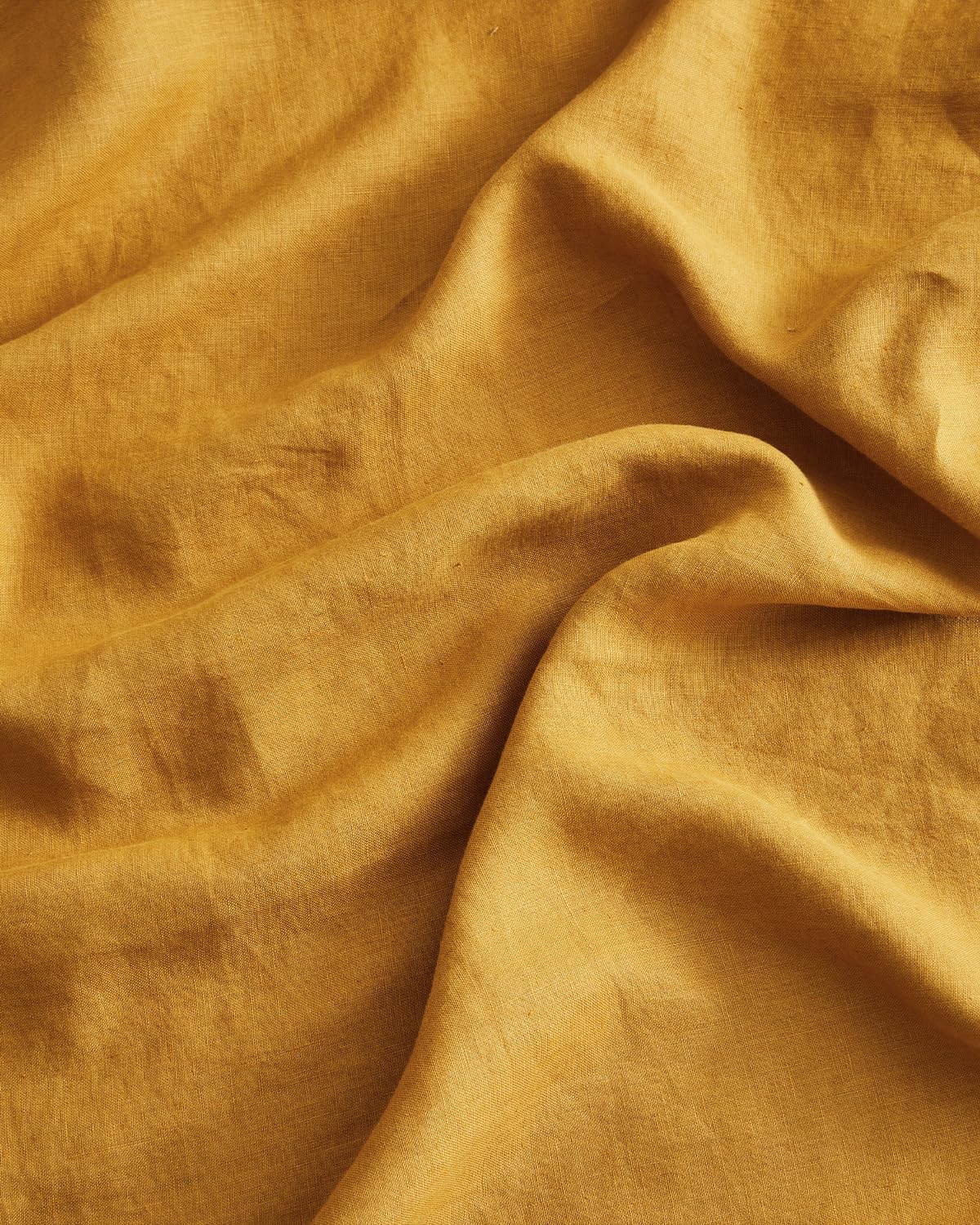 Bed Threads Linen Duvet Cover - Turmeric TwinTwin XL