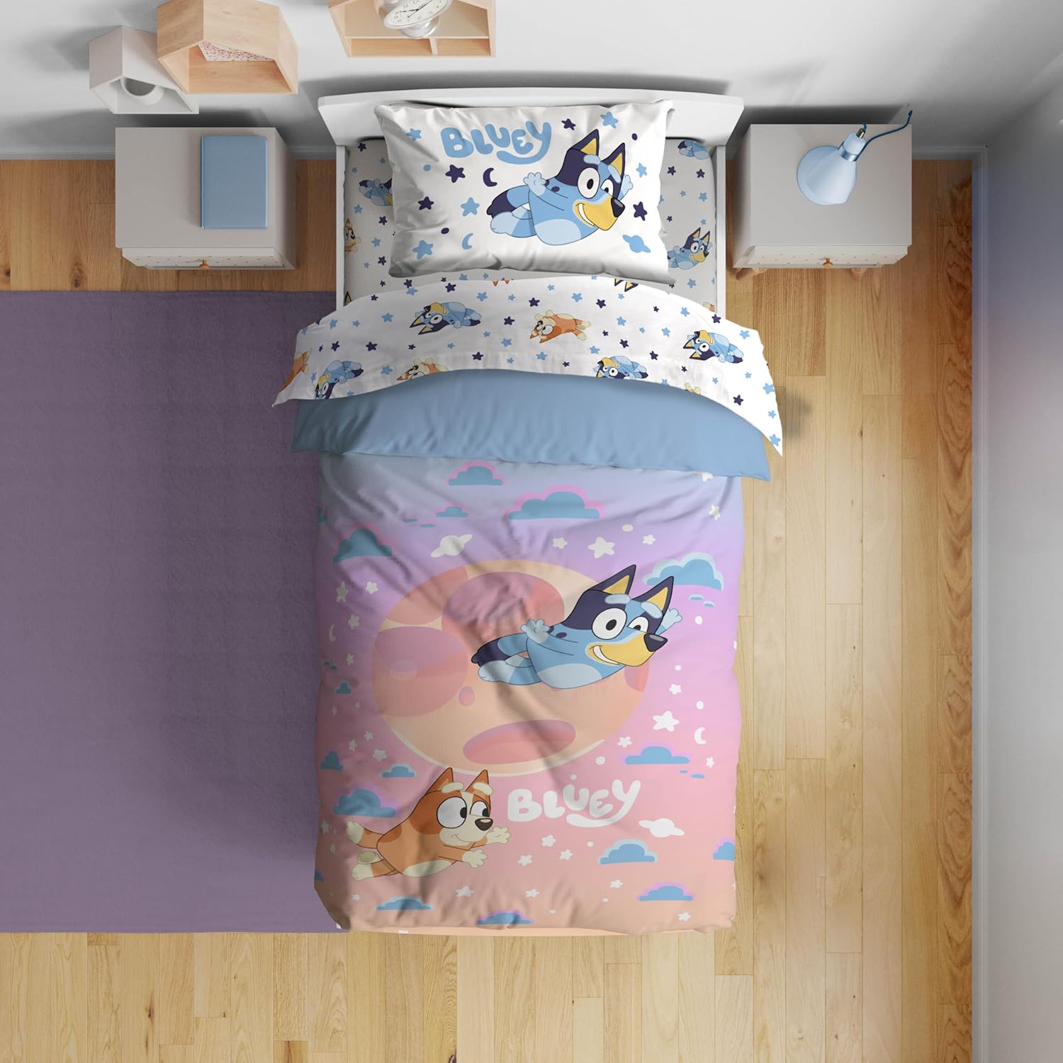 Jay Franco Bluey Bingo Twin Comforter Set